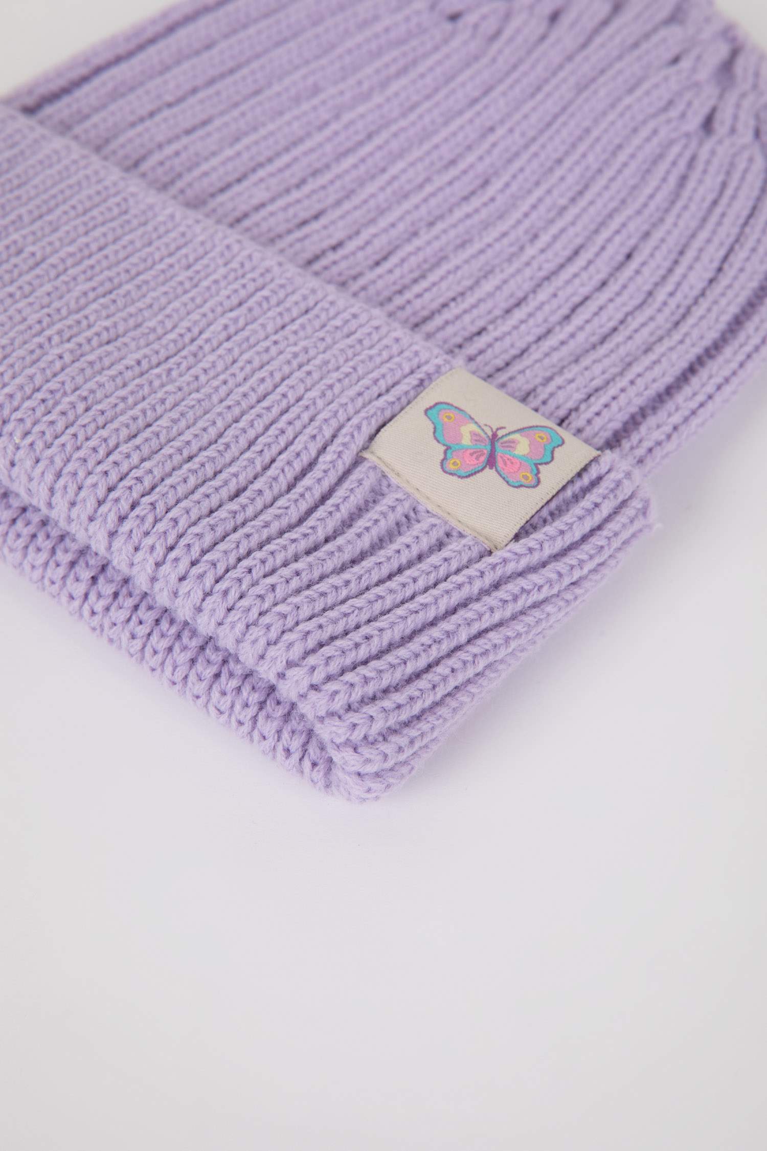 Baby Girl Woven Label Knitwear Beret