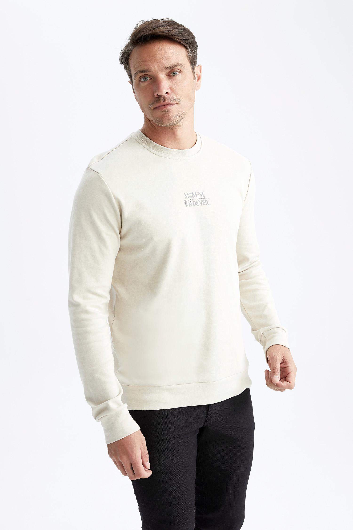 Modern Fit Long Sleeve Sweatshirt