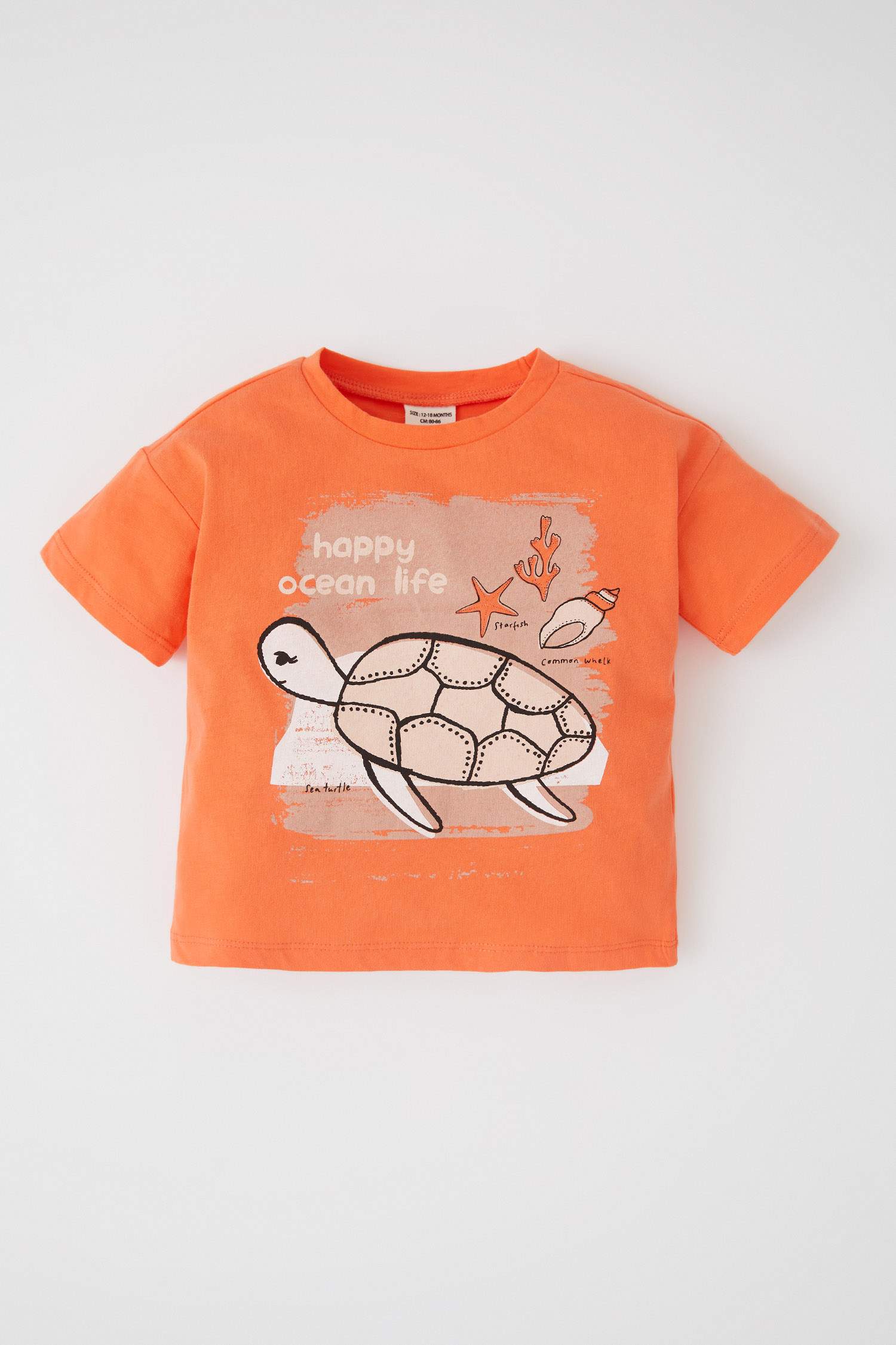 Футболка стандартного кроя с принтом для девочек