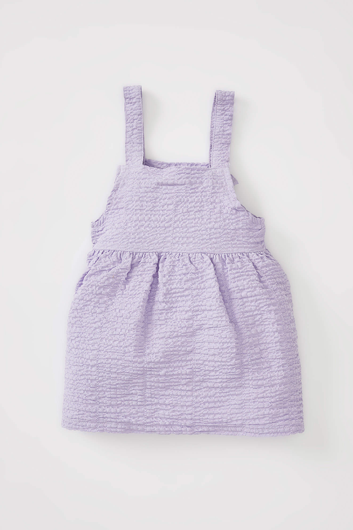 Defacto Kız Bebek Basic Askılı Müslin Elbise. 1
