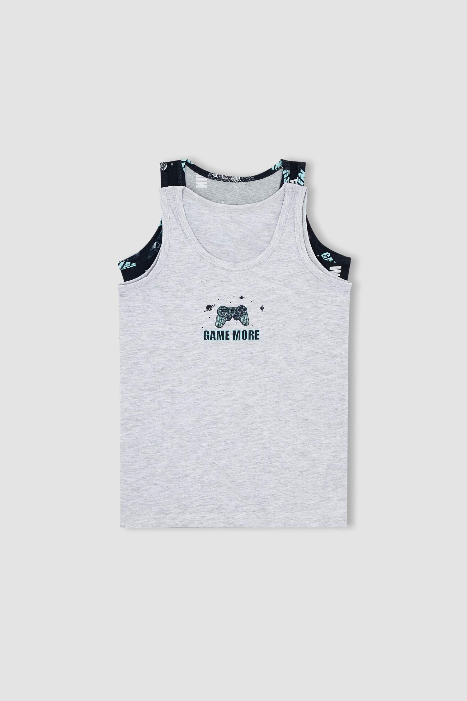 Майка стандартного кроя для мальчиков, 2 шт