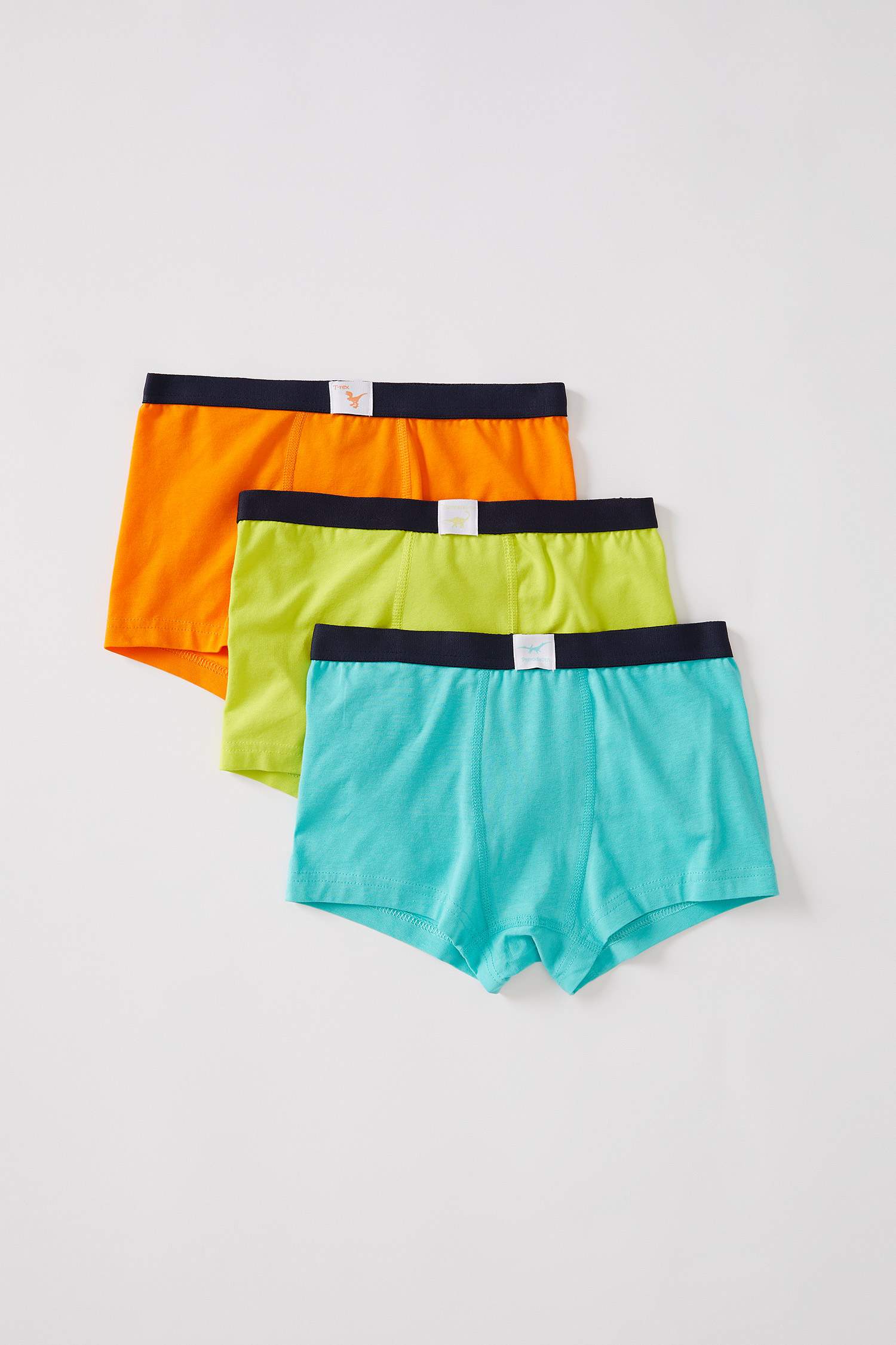Orange BOYS & TEENS Boys' Defacto Fit 3pack Boxer 2675139 DeFacto