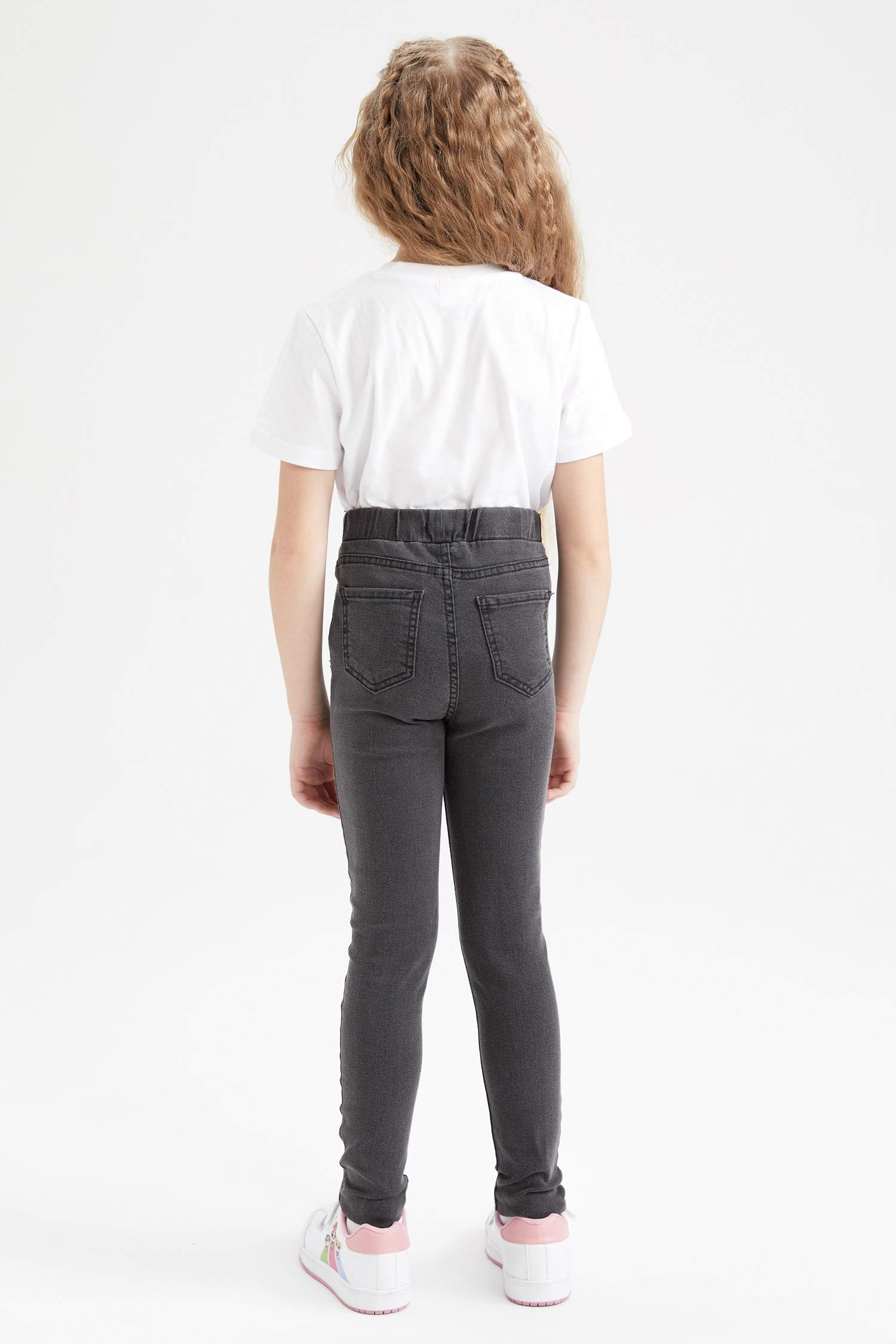 Anthracite GIRLS & TEENS Pants 2631027 | DeFacto