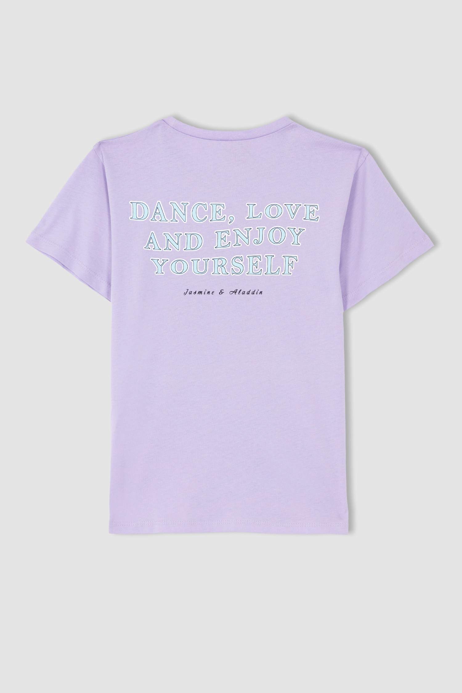 Kız Çocuk Disney Prenses Kısa Kollu Tişört