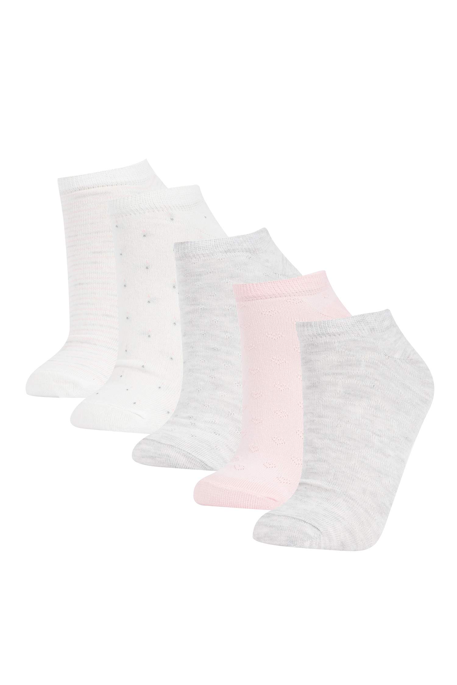 Chaussettes Courtes Coton 5 Femme