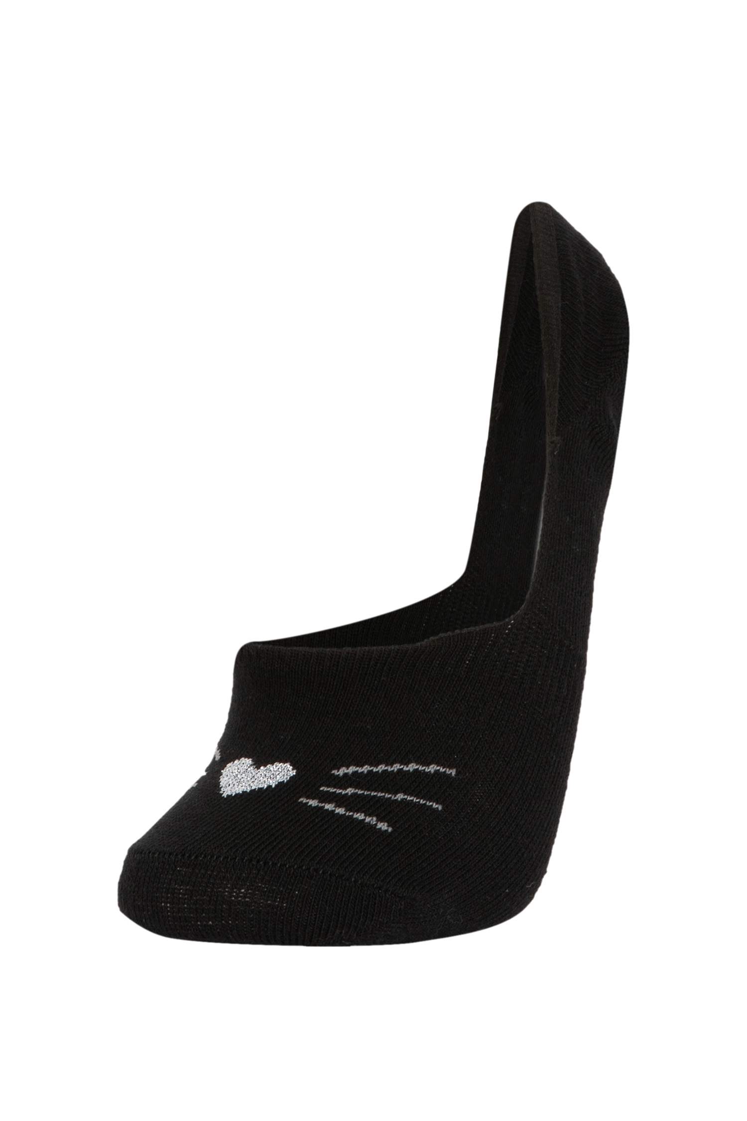 Chaussettes invisibles Coton 3 Femme