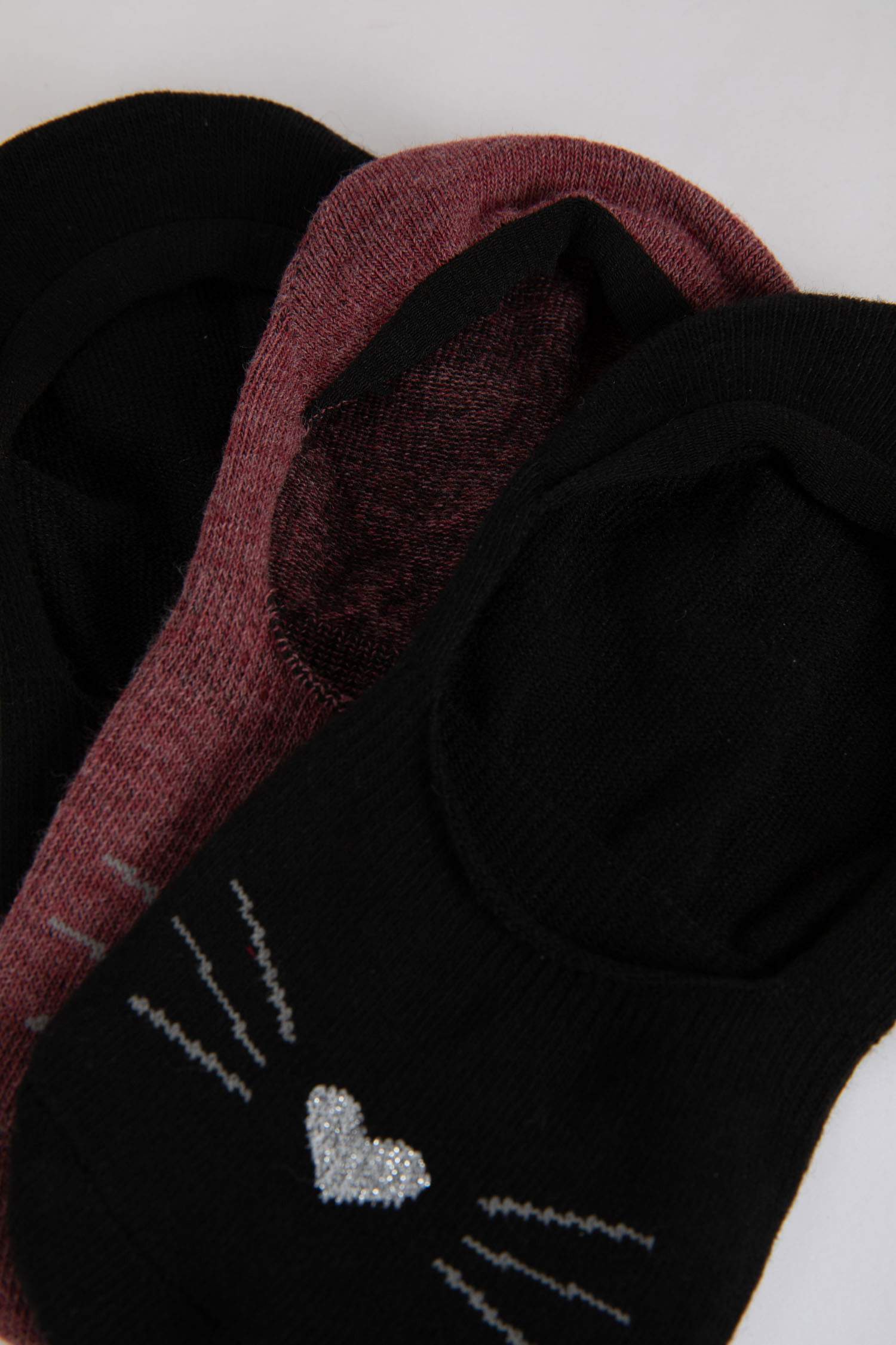 Chaussettes invisibles Coton 3 Femme