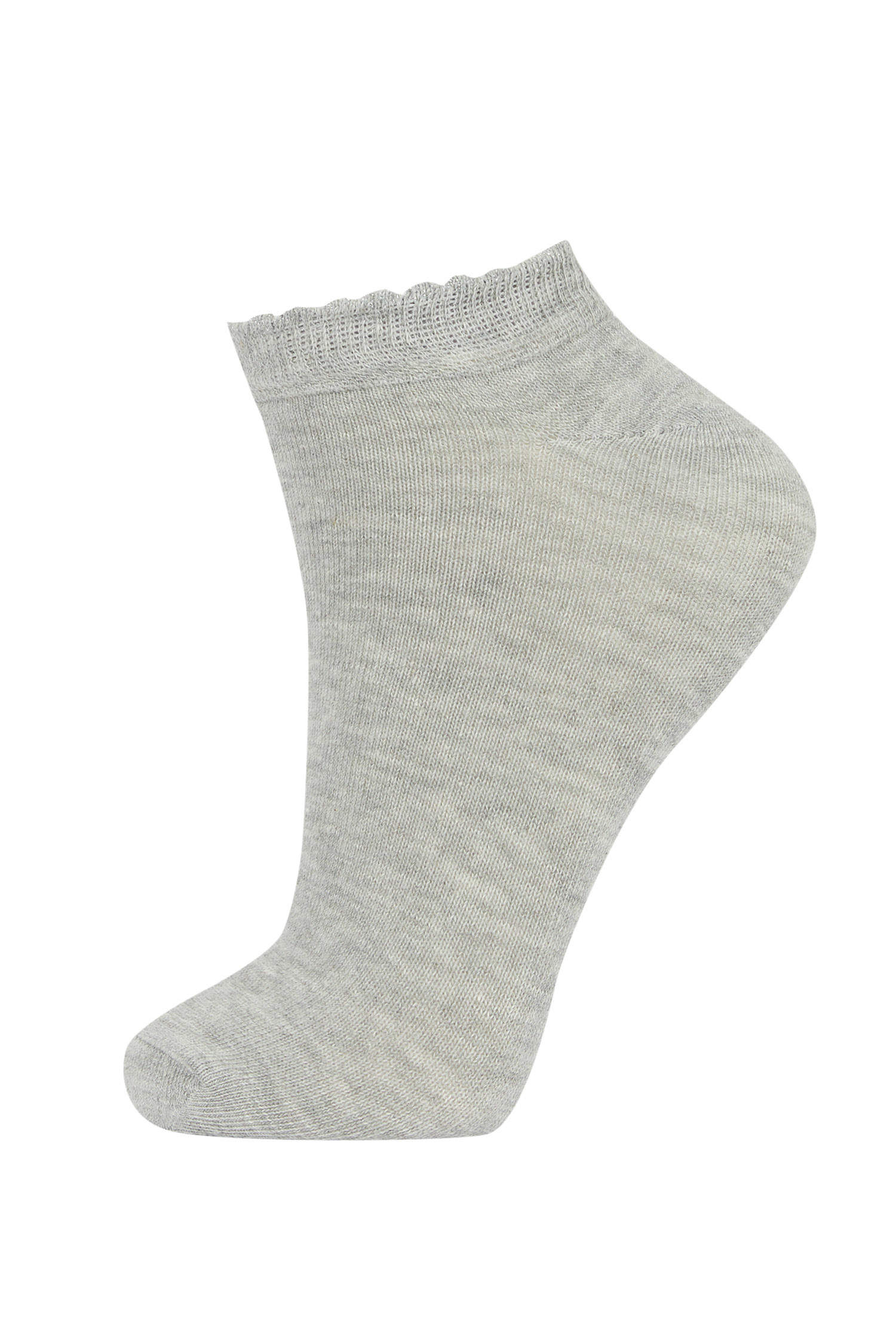 Defacto Kadın 5'li Pamuklu Patik Çorap. 4
