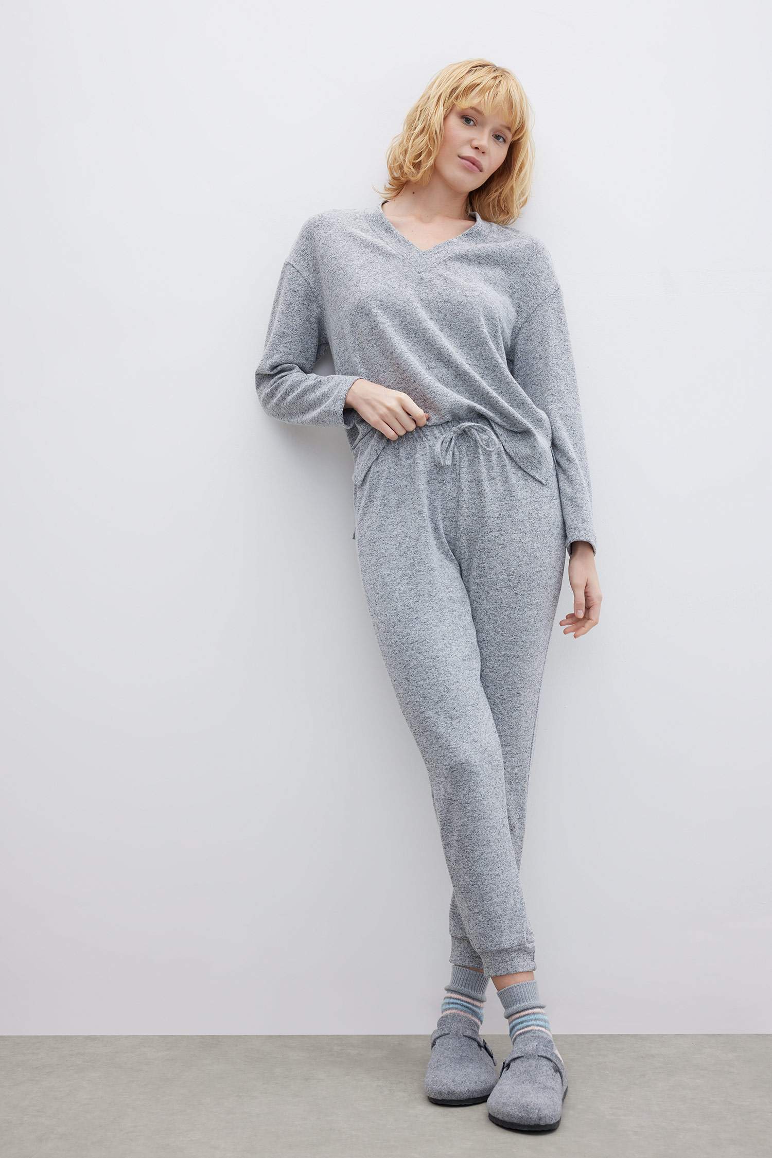 Fall in Love Regular Fit Pajama Bottoms