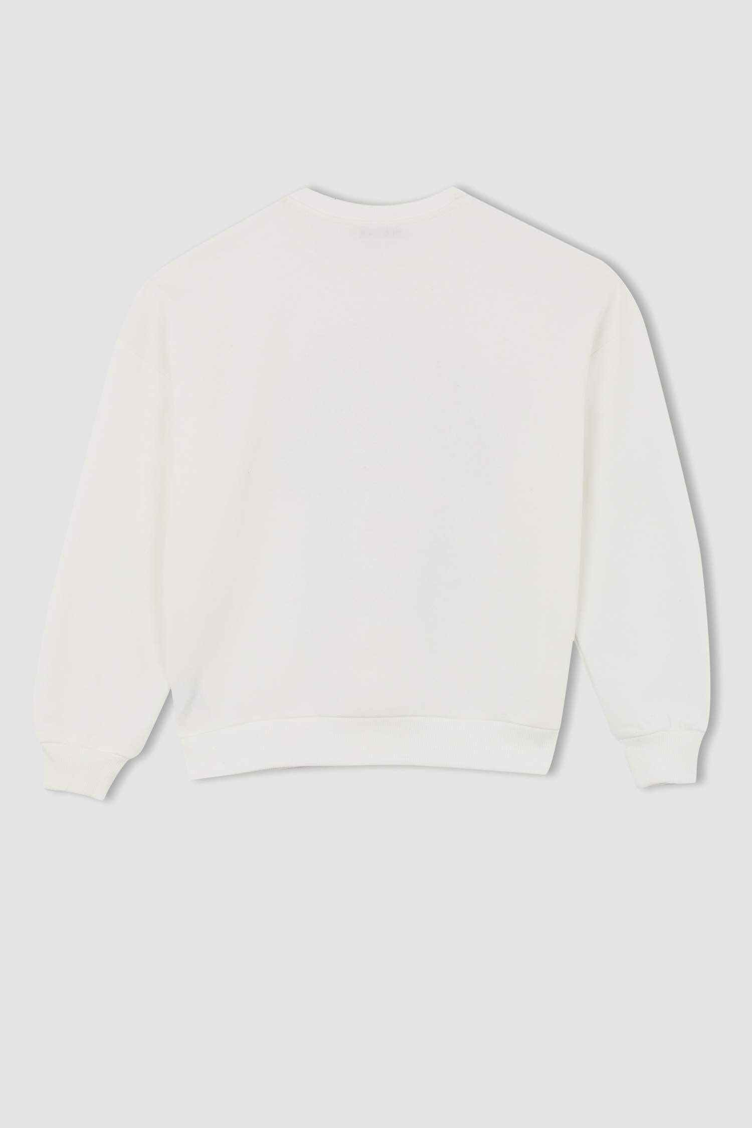 سويت شيرت أوفر سايز بياقة مستديرة