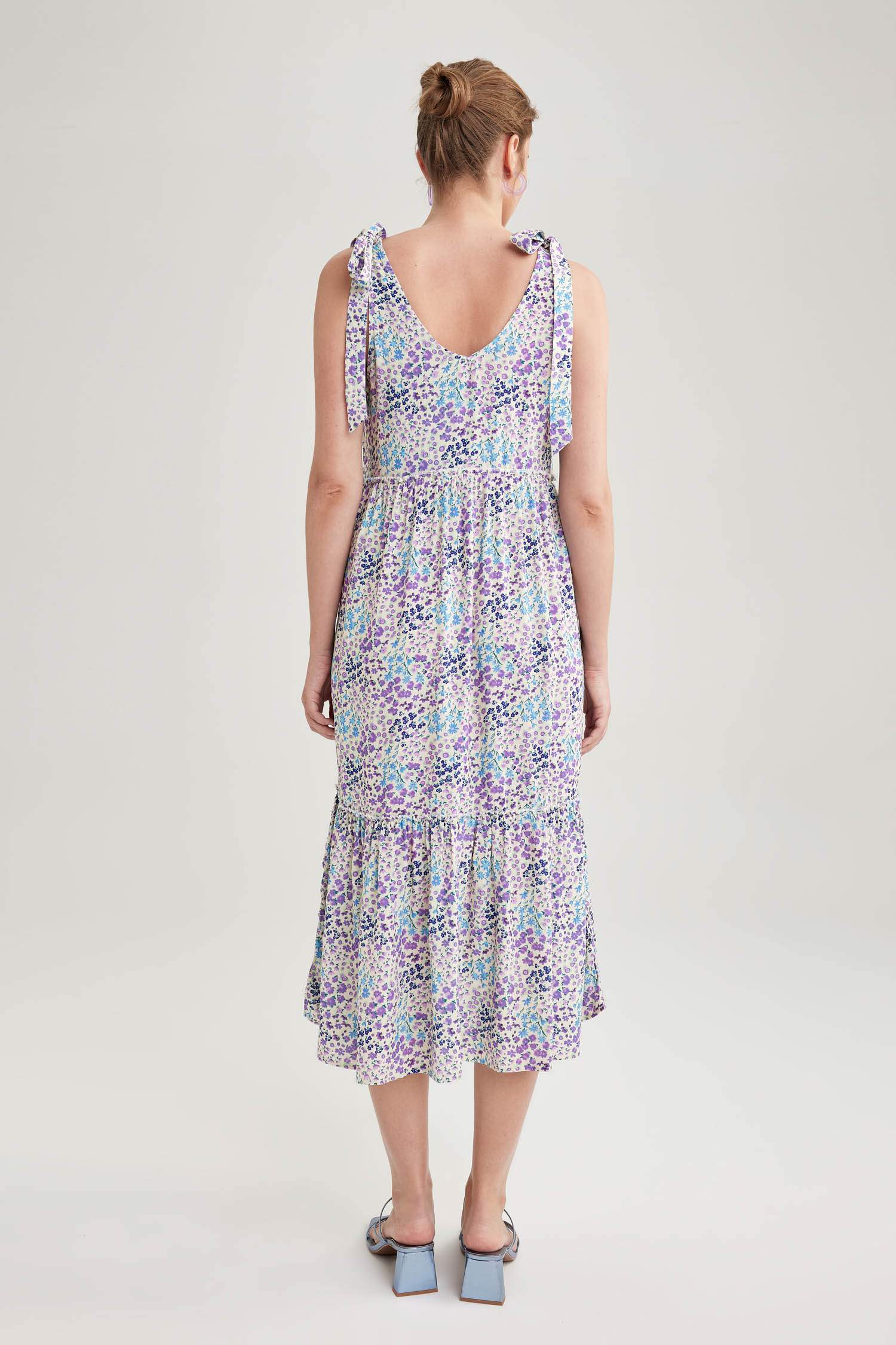 Regular Fit Long Maternity Dress