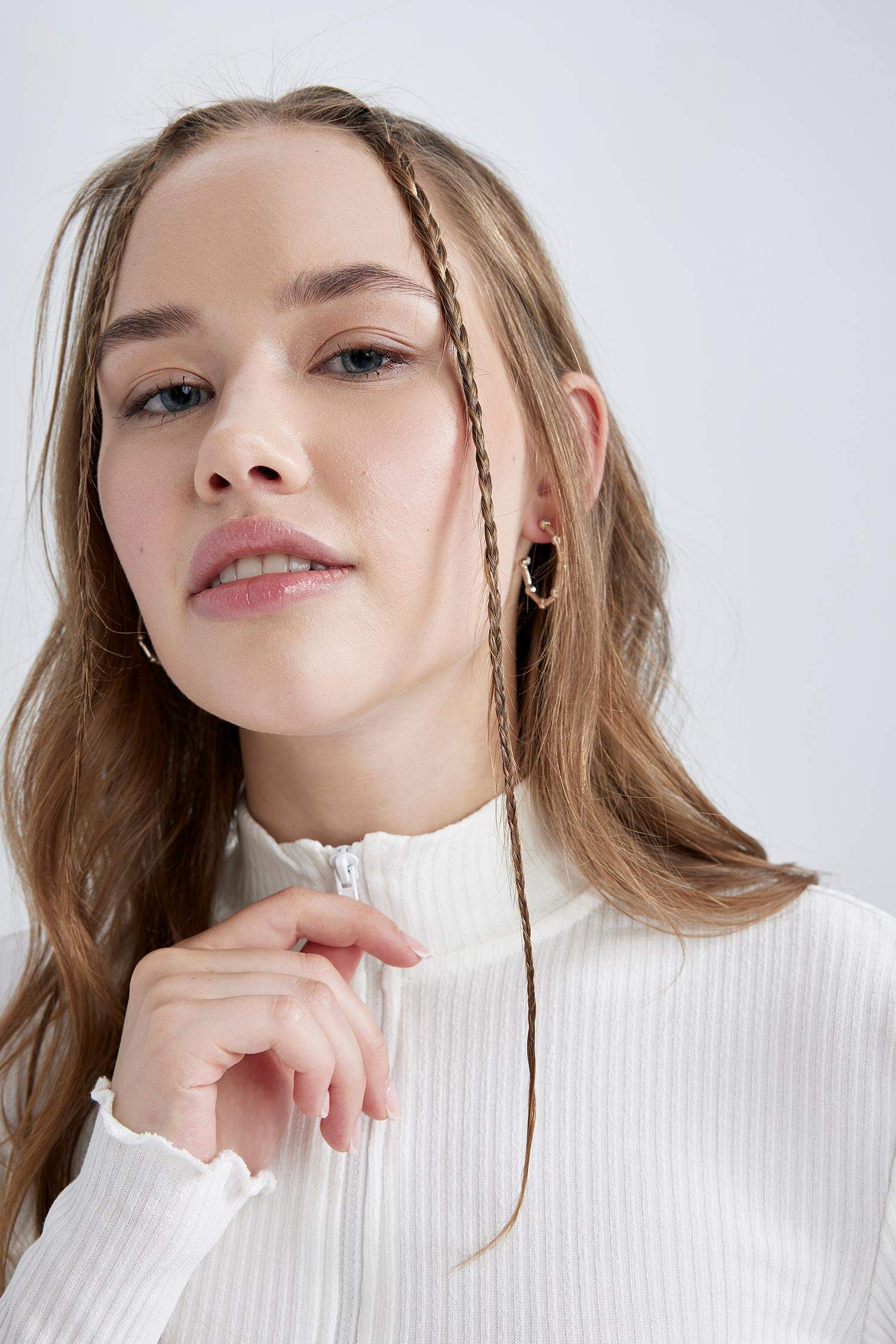 بلوفر مضلع سليم فيت