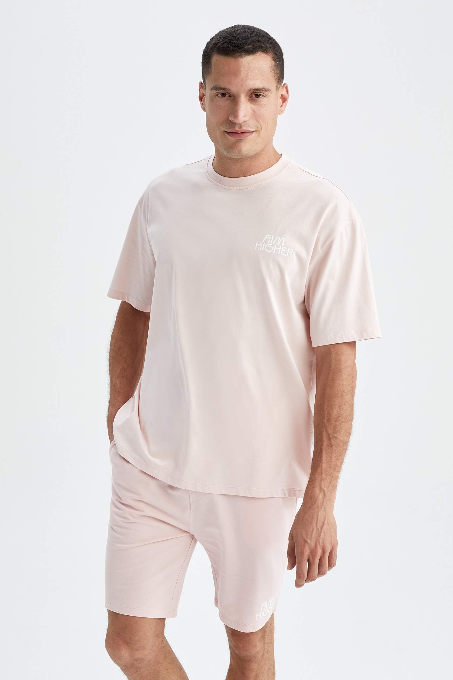 DeFactoFit Slim Fit Pamuklu Şort