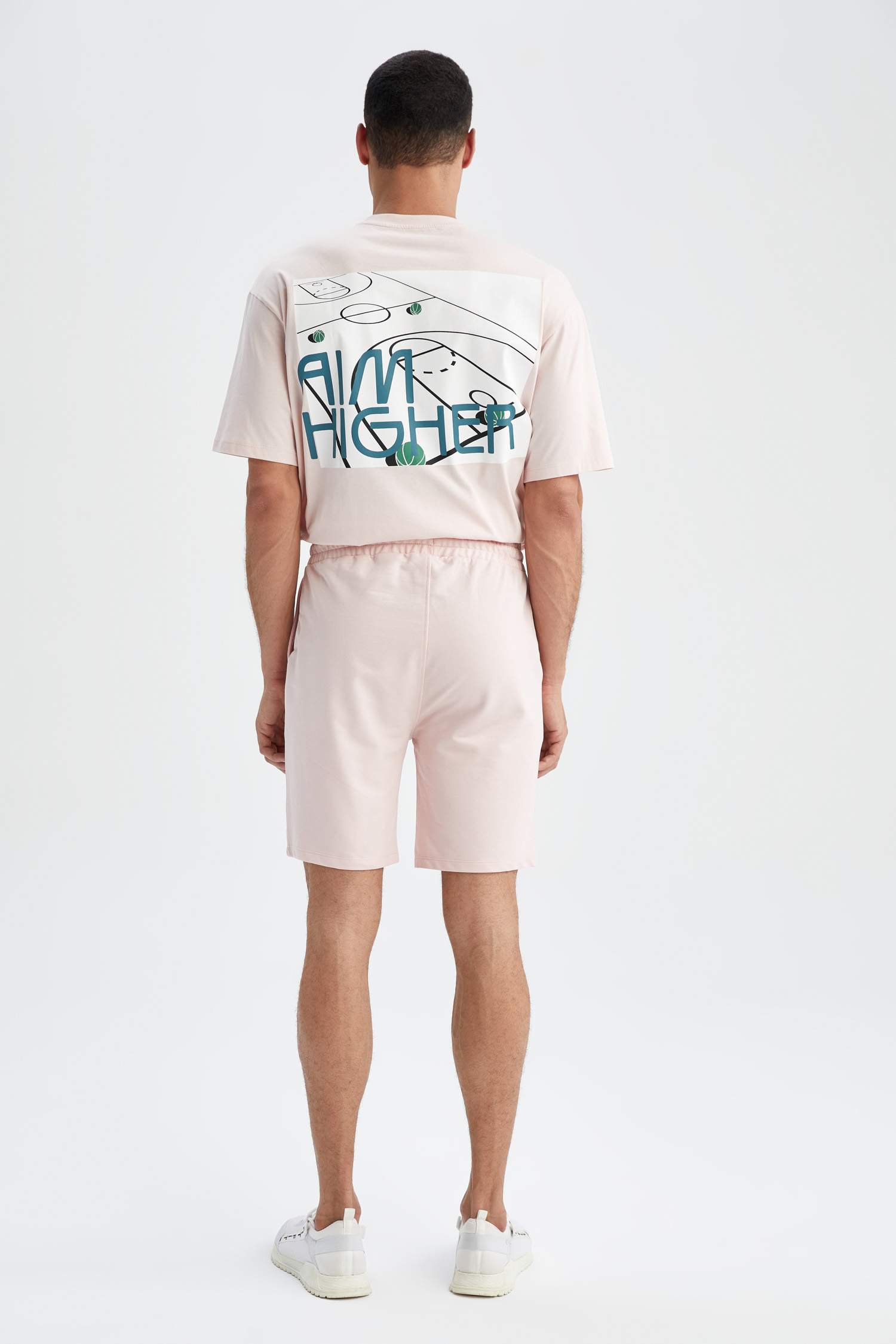 DeFactoFit Slim Fit Pamuklu Şort