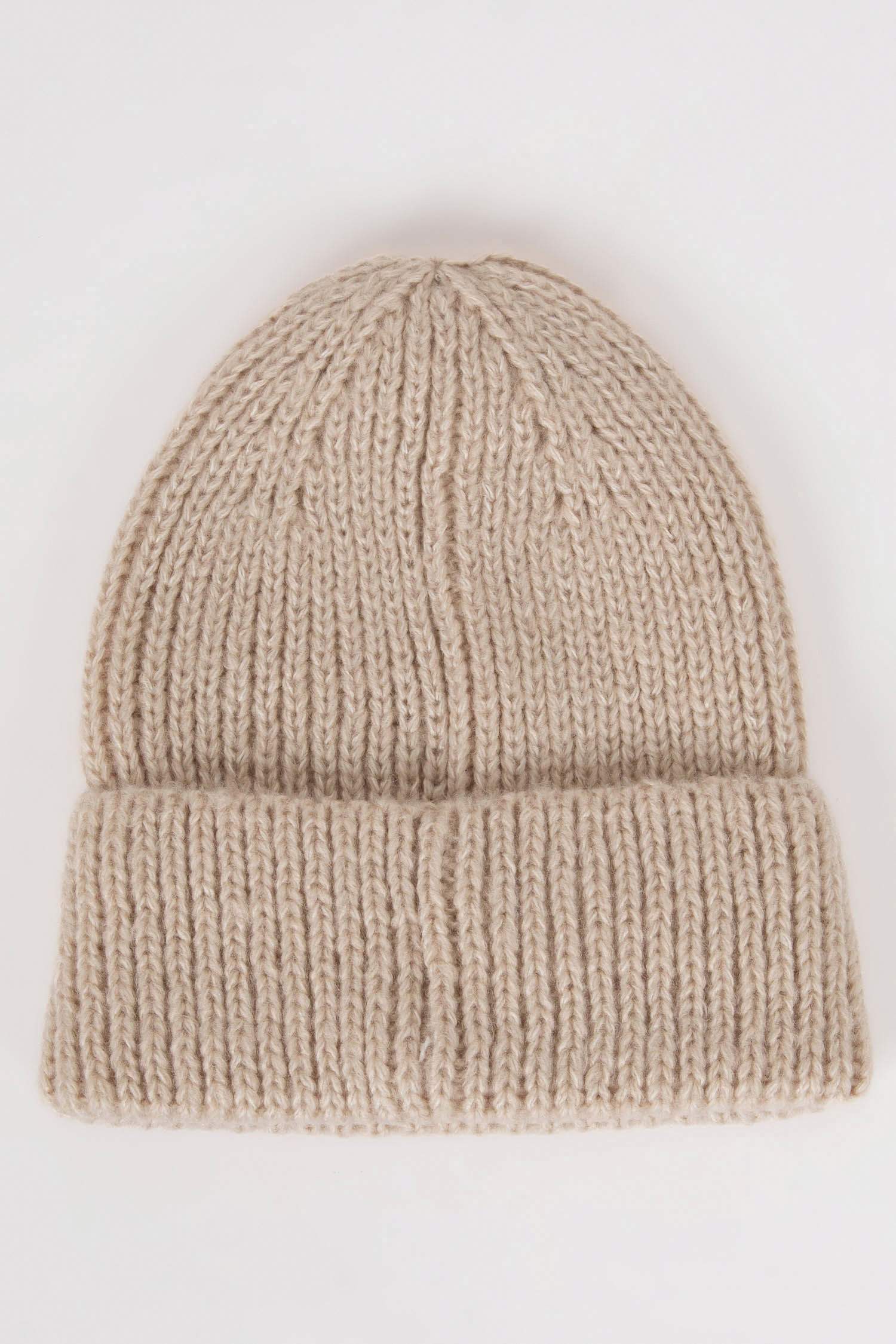 Erkek Etiket Baskılı 2'li Bere