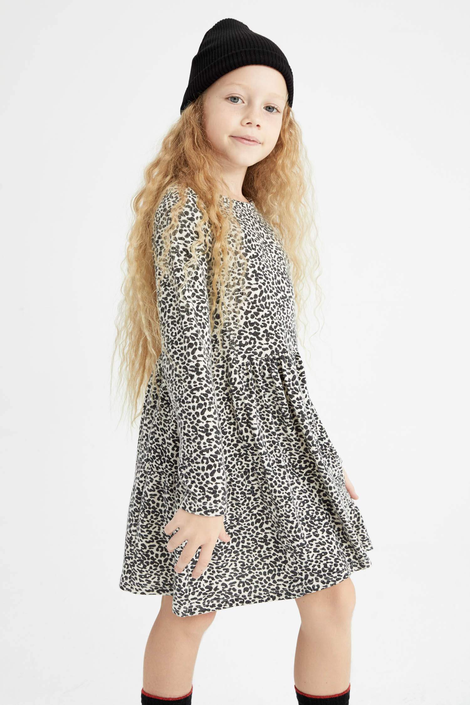 Robe En Tricot Fake Trıcot Manche Longue