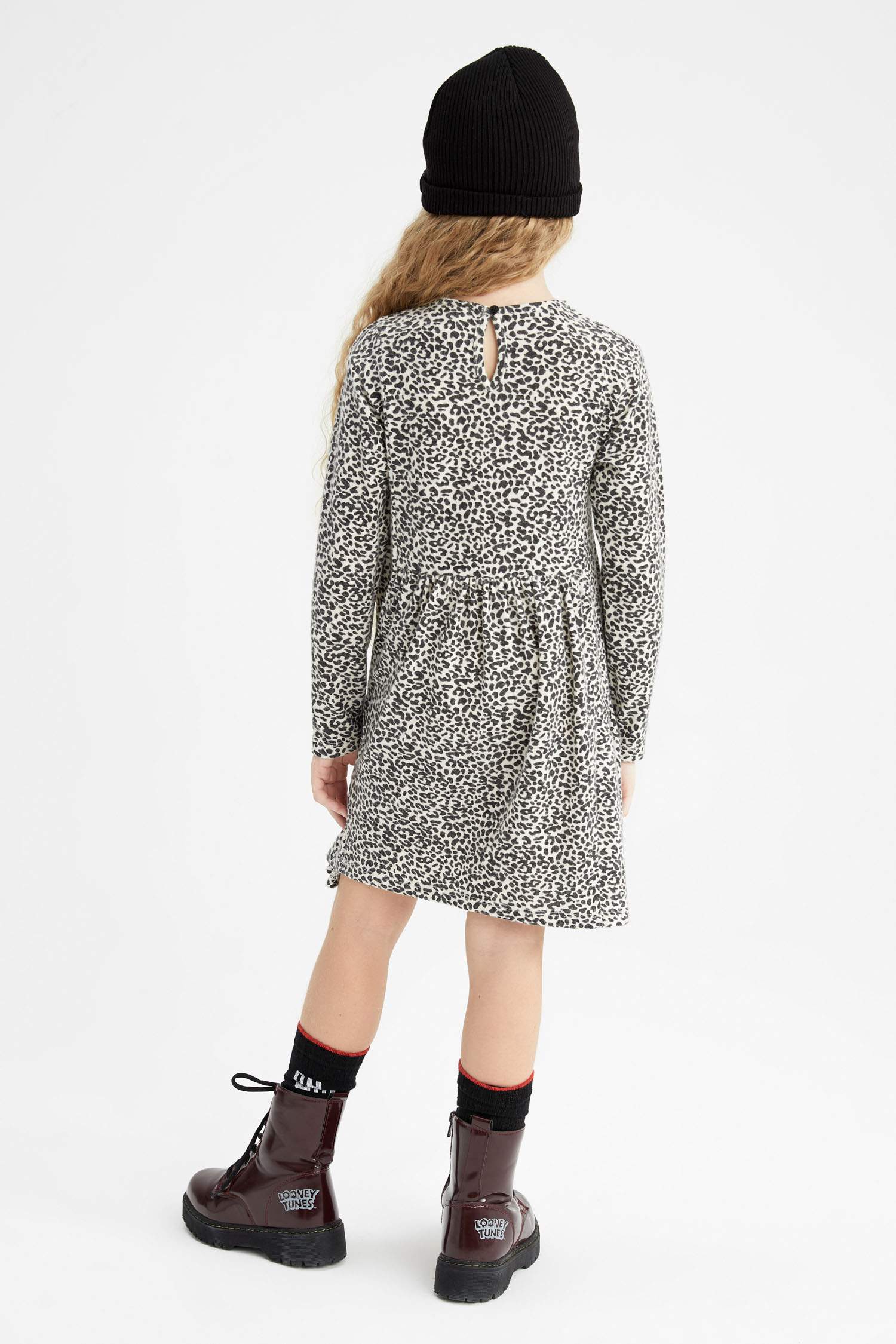 Robe En Tricot Fake Trıcot Manche Longue