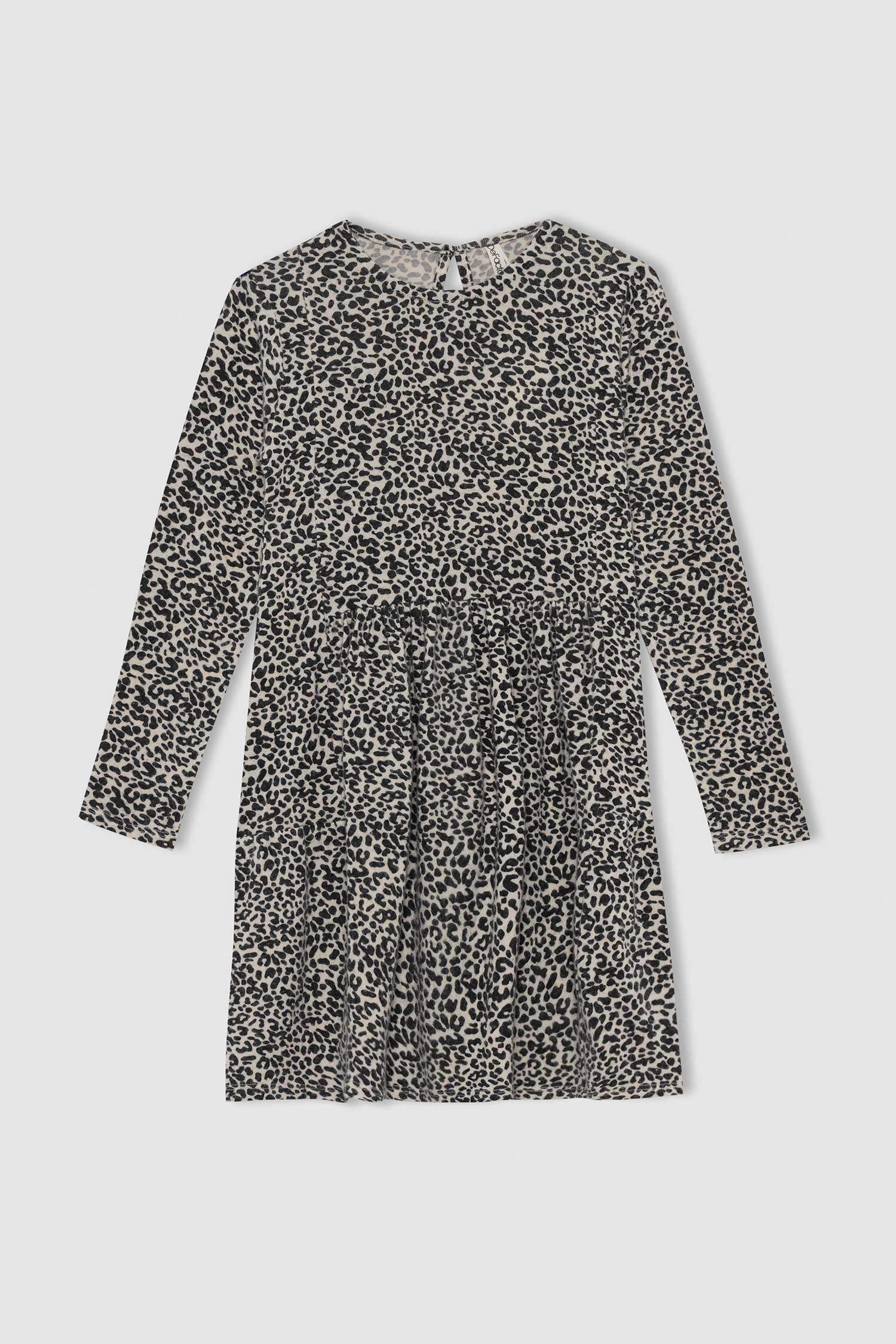 Robe En Tricot Fake Trıcot Manche Longue