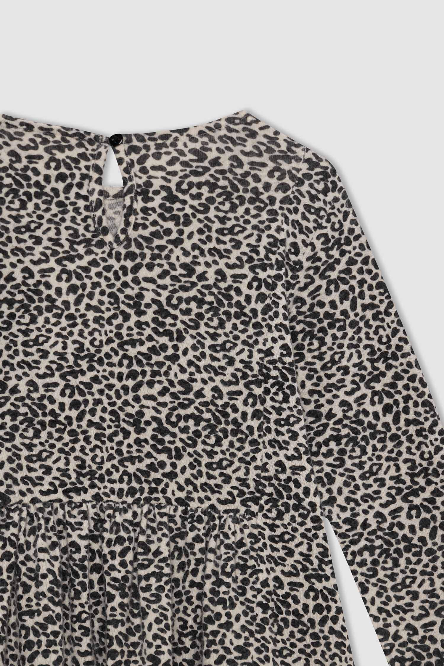 Robe En Tricot Fake Trıcot Manche Longue