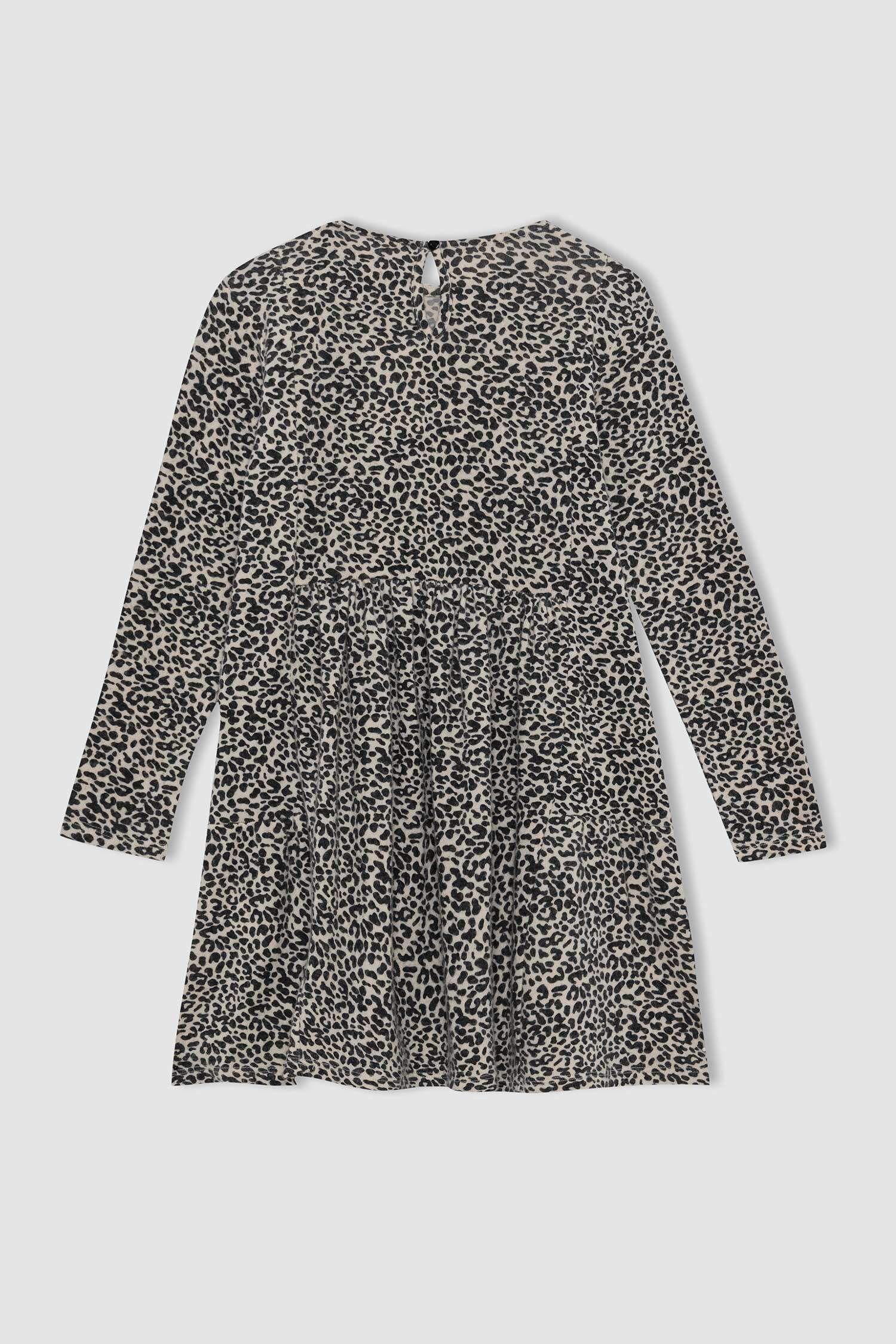 Robe En Tricot Fake Trıcot Manche Longue