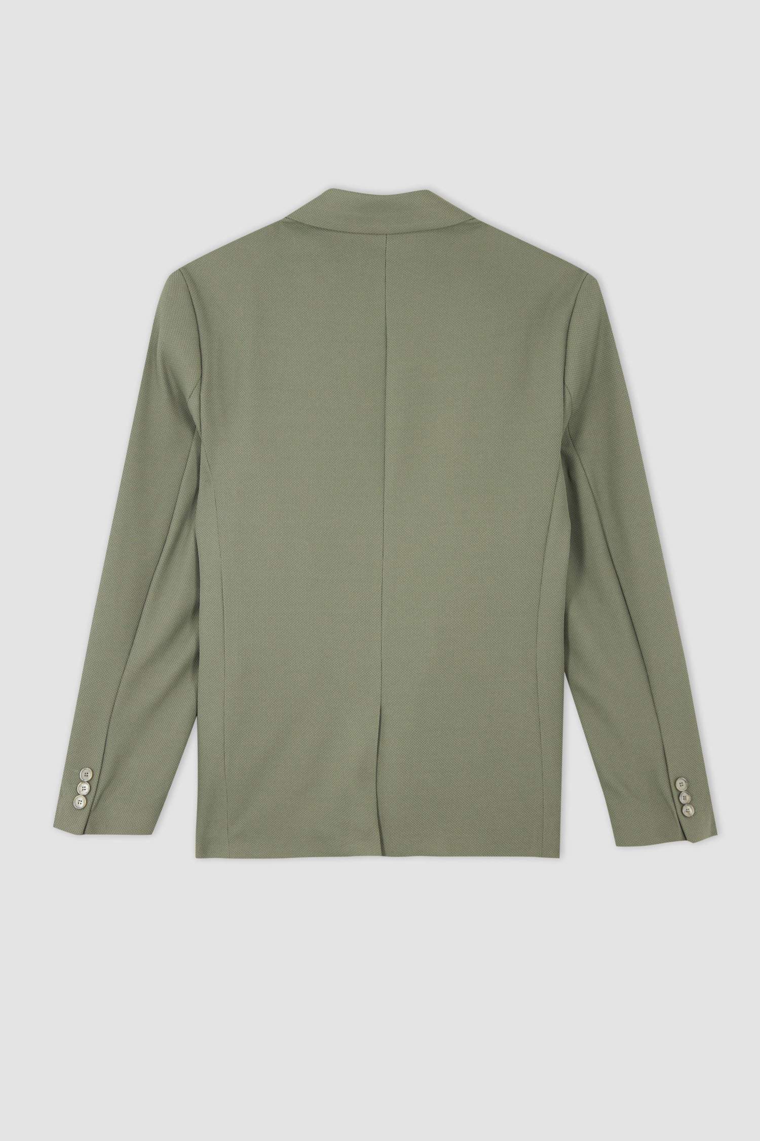 Slim Fit Lined Blazer