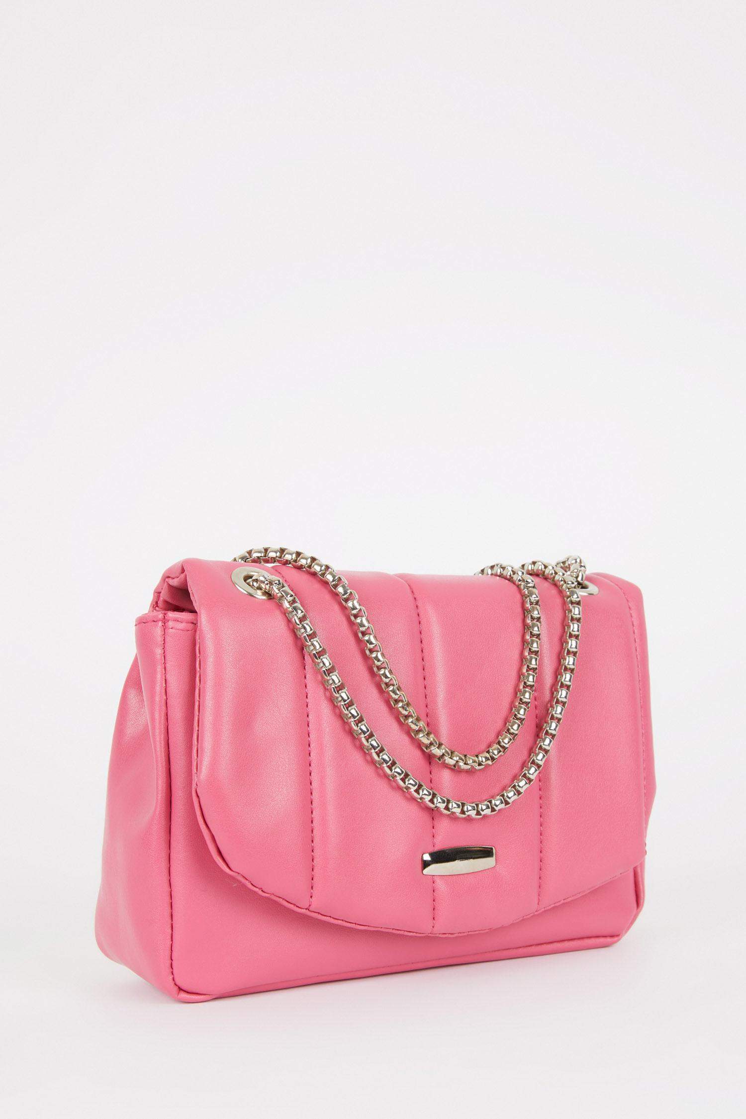 Pink Woman Faux Leather Shoulder bag 2657306 DeFacto