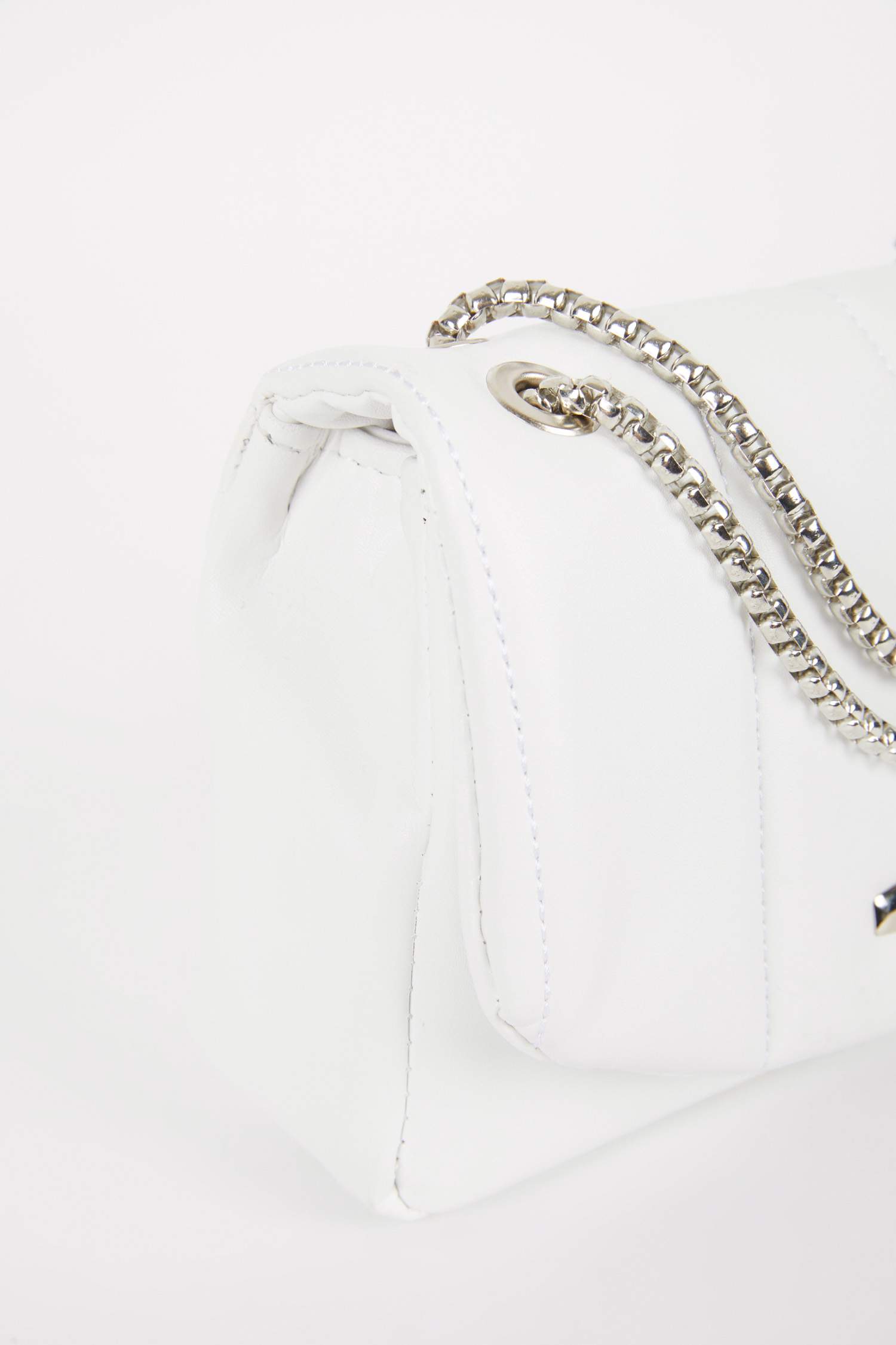 White Woman Faux Leather Shoulder bag 2657308 DeFacto