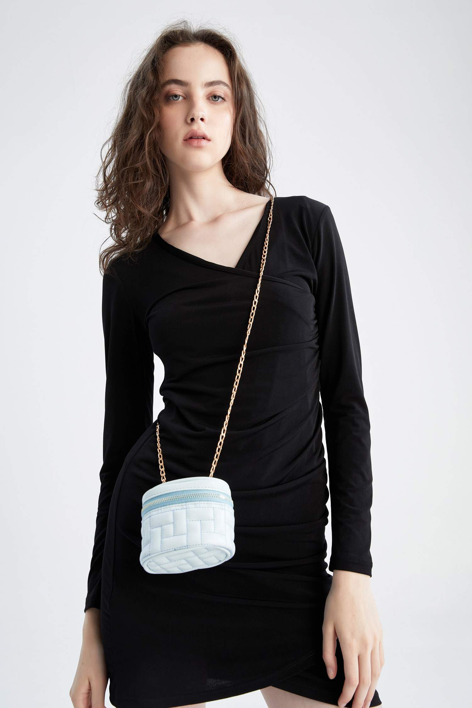 Blue WOMAN Faux Leather Shoulder bag 2655284 DeFacto