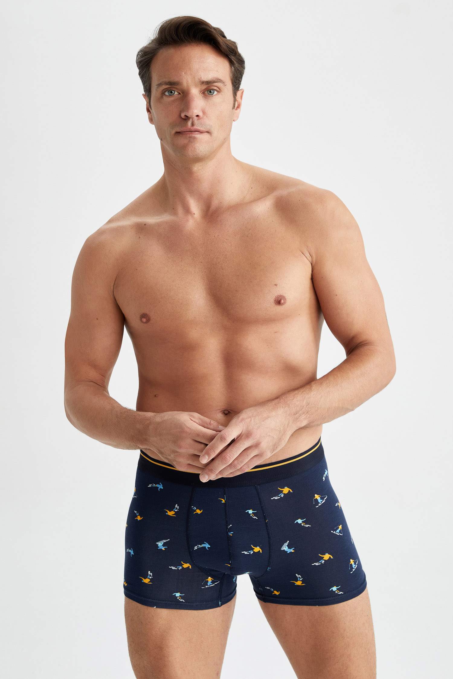 Regular Fit 2'li Boxer