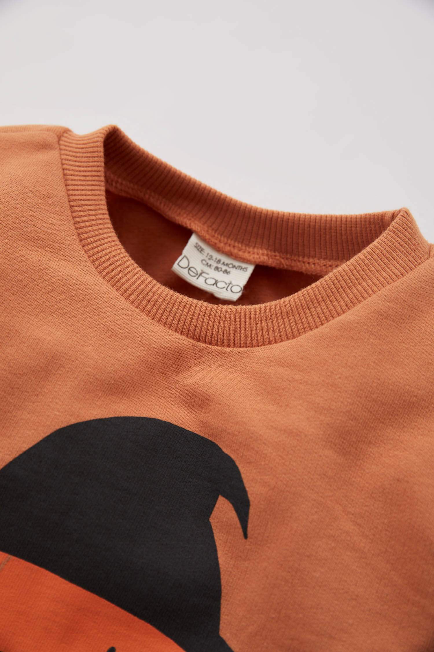 Свитшот стандартного кроя из тонкой ткани для малышей мальчиков