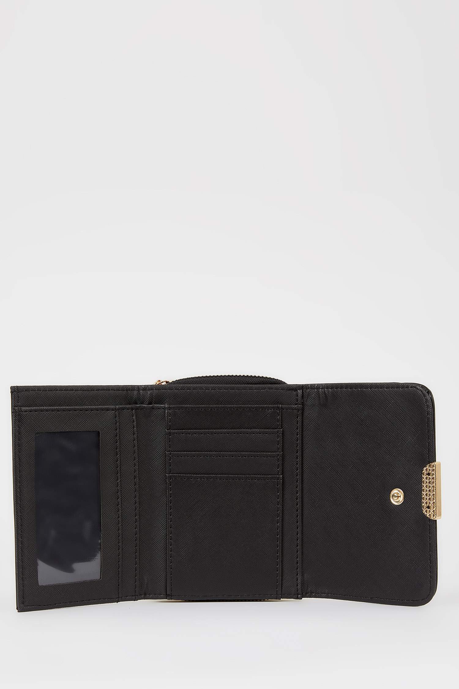 Black WOMEN Woman Faux Leather Wallets 2657355 DeFacto
