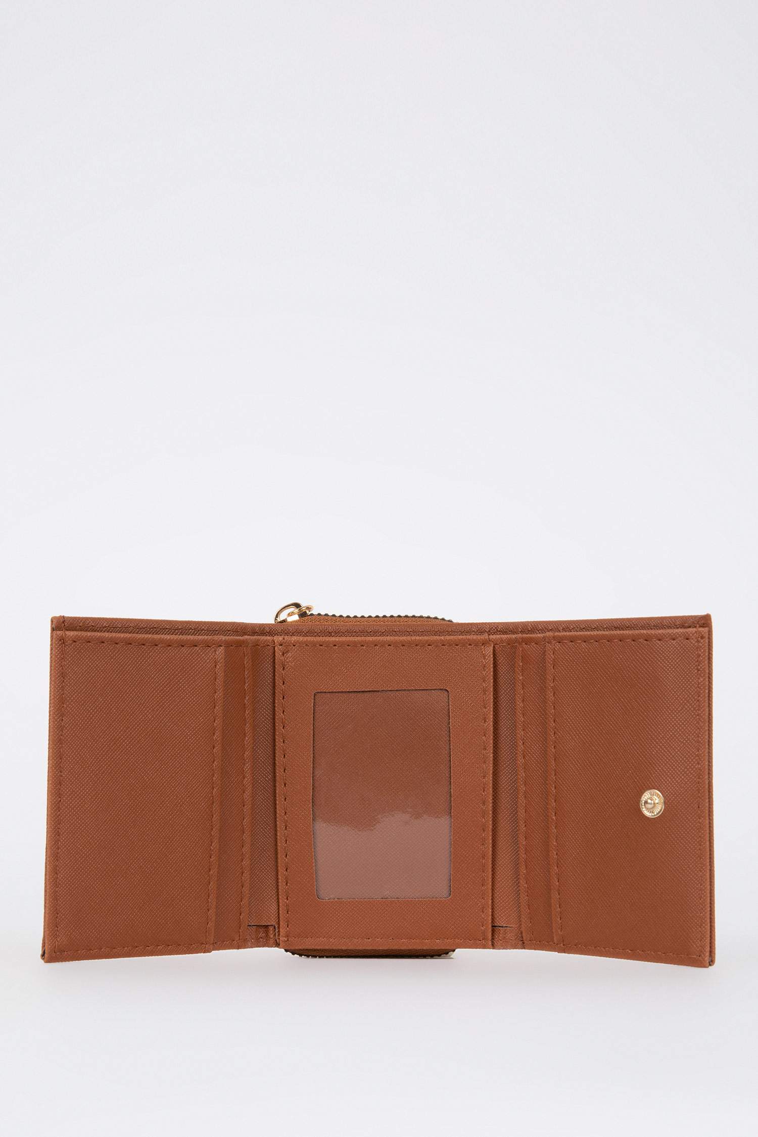 Brown WOMEN Woman Faux Leather Wallets 2663487 DeFacto