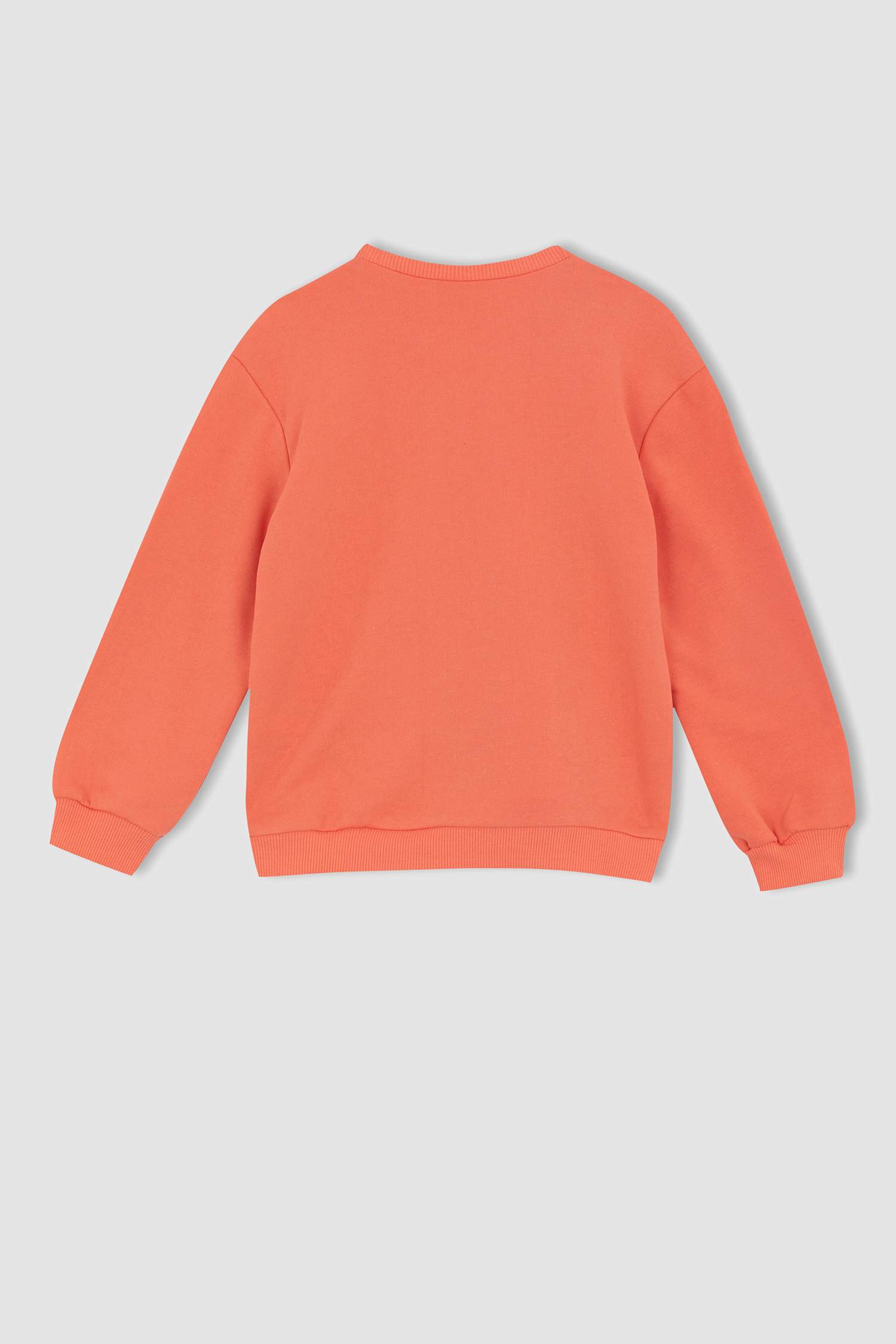 Світшот стандартного крою з товстої тканини для дівчаток