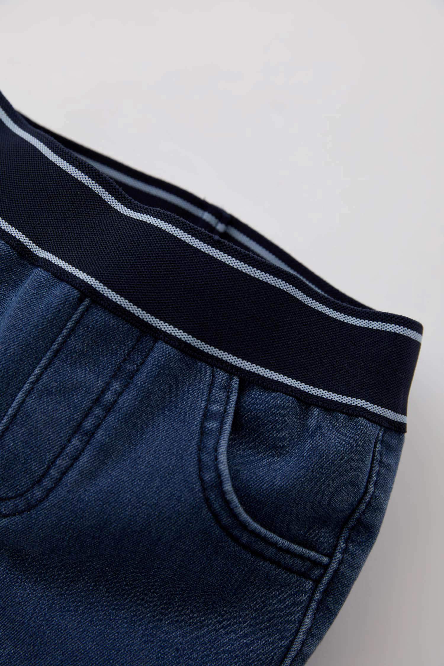 Baby Boy Pocketed Elastic Banded Leg Trousers