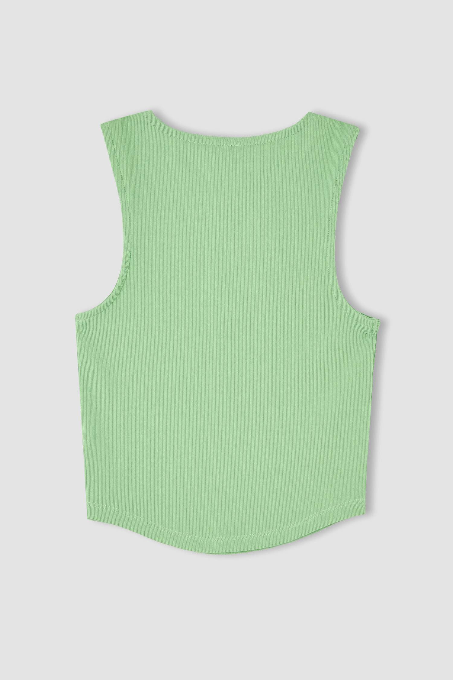 Coool Fitted Camisole Crop Singlet