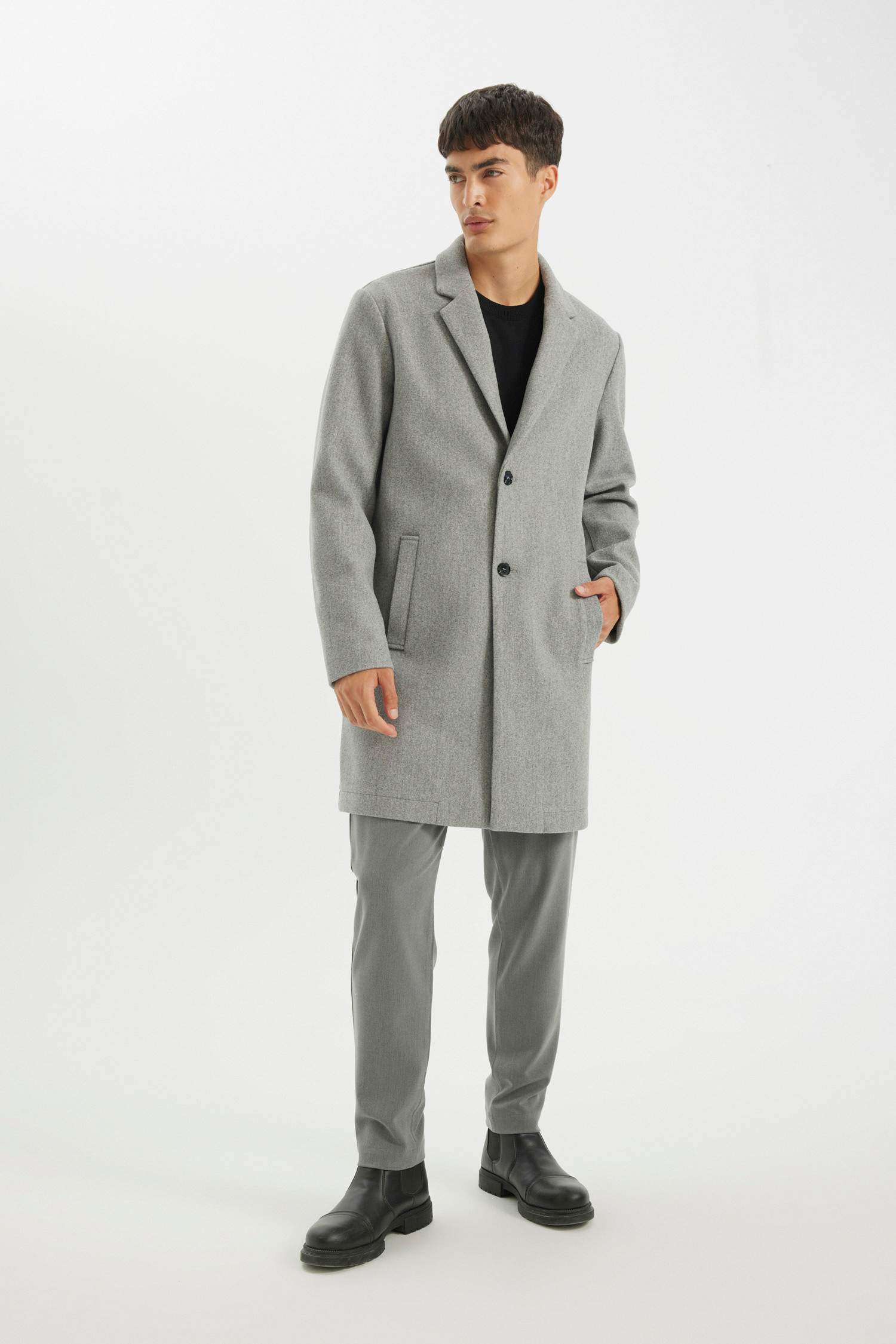Gri Erkek Parka 2663434 | DeFacto
