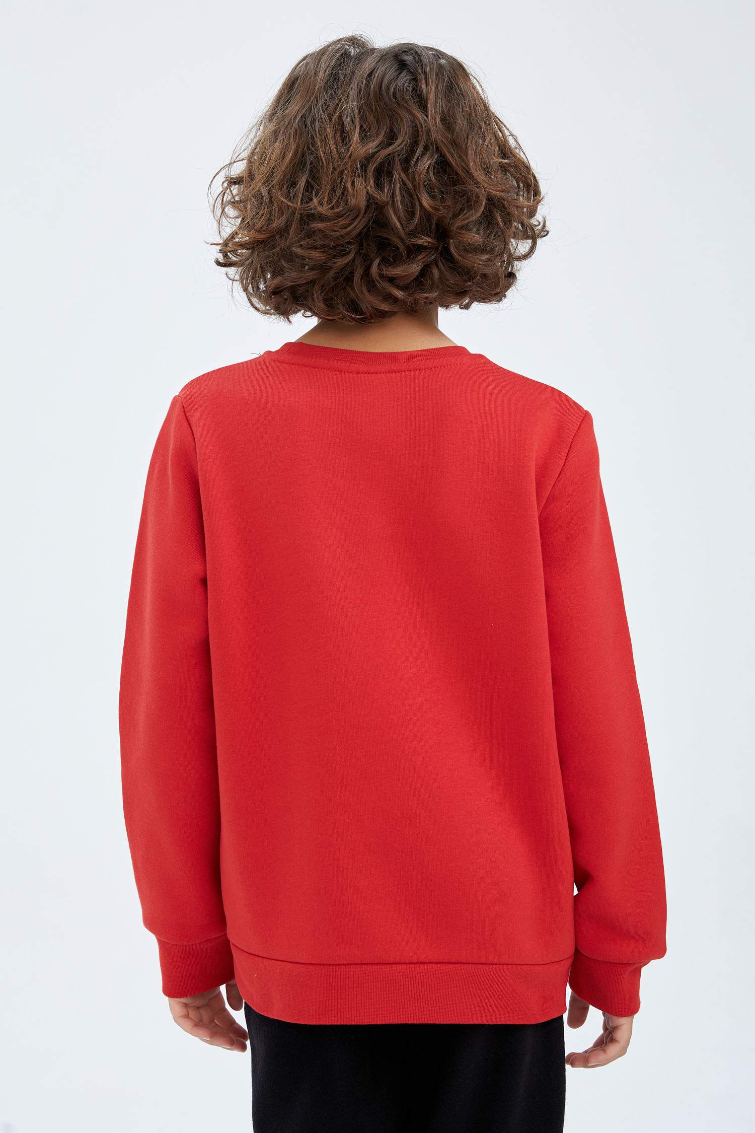 Sweat Regular À Sequins Garçon