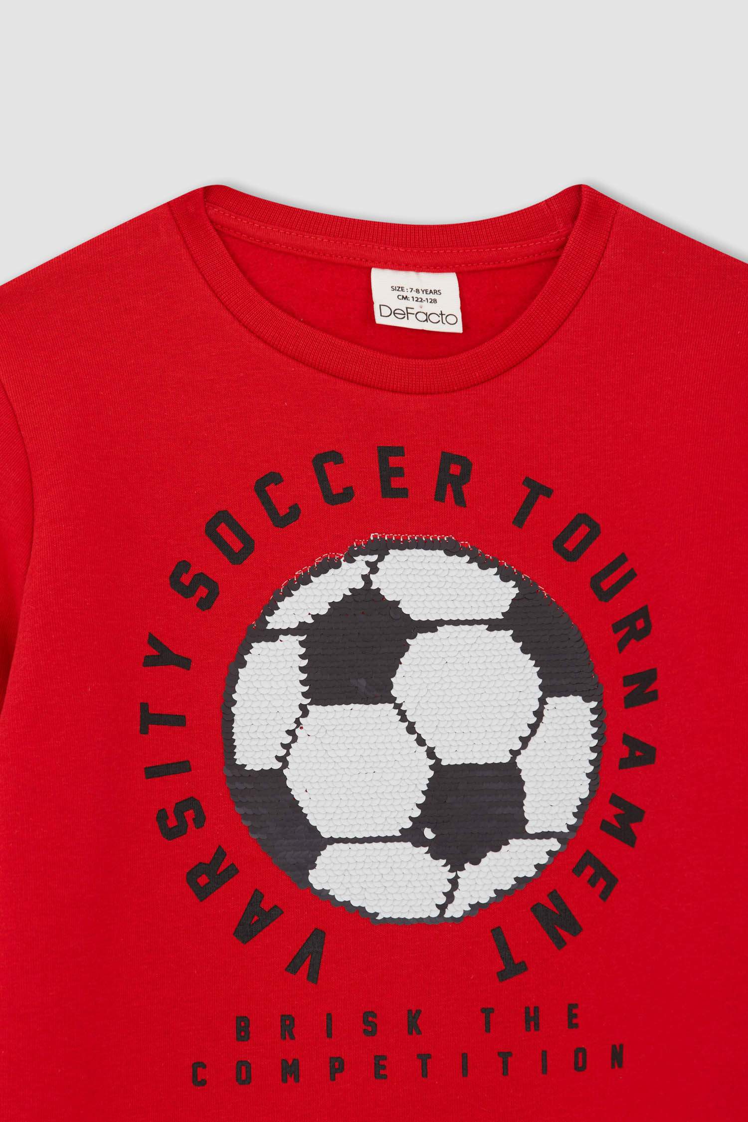 Sweat Regular À Sequins Garçon