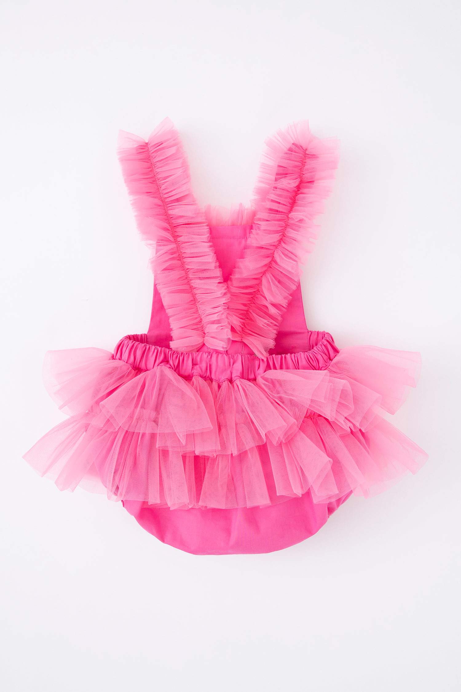 Pink BABY GIRL Baby Girl Newborn Jumpsuit Square Collar Sleeveless