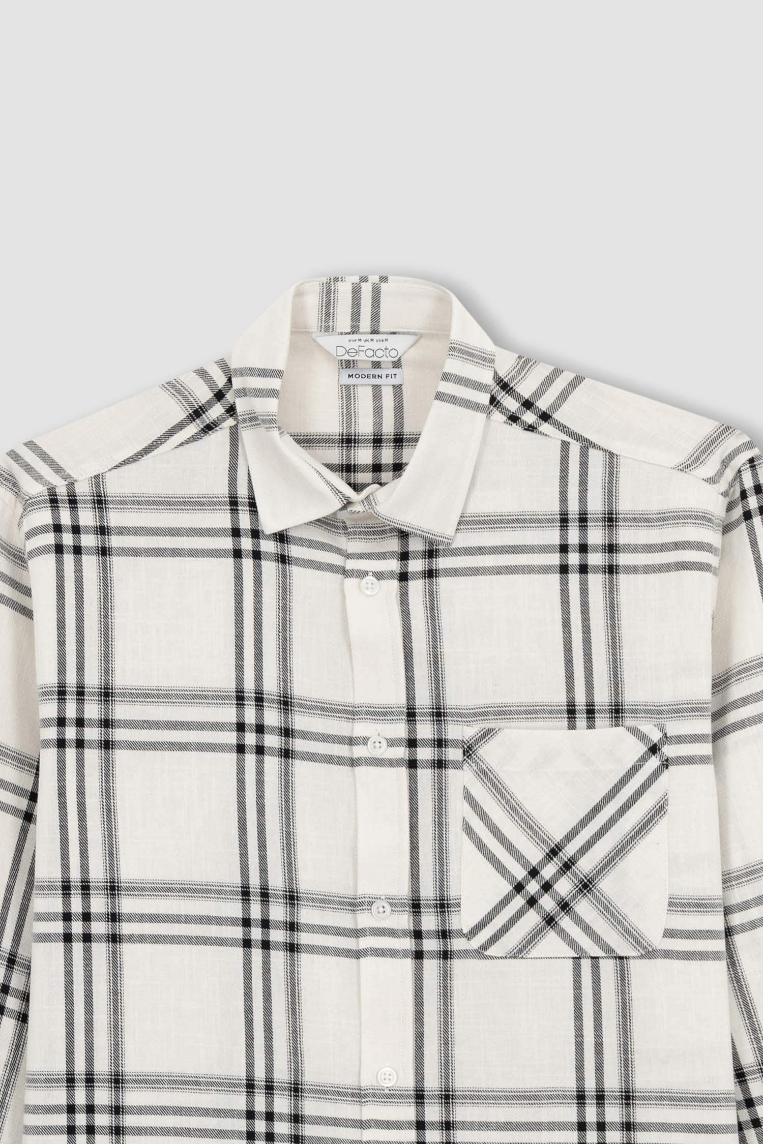 поло жаға мақта Ұзын жеңді көйлек