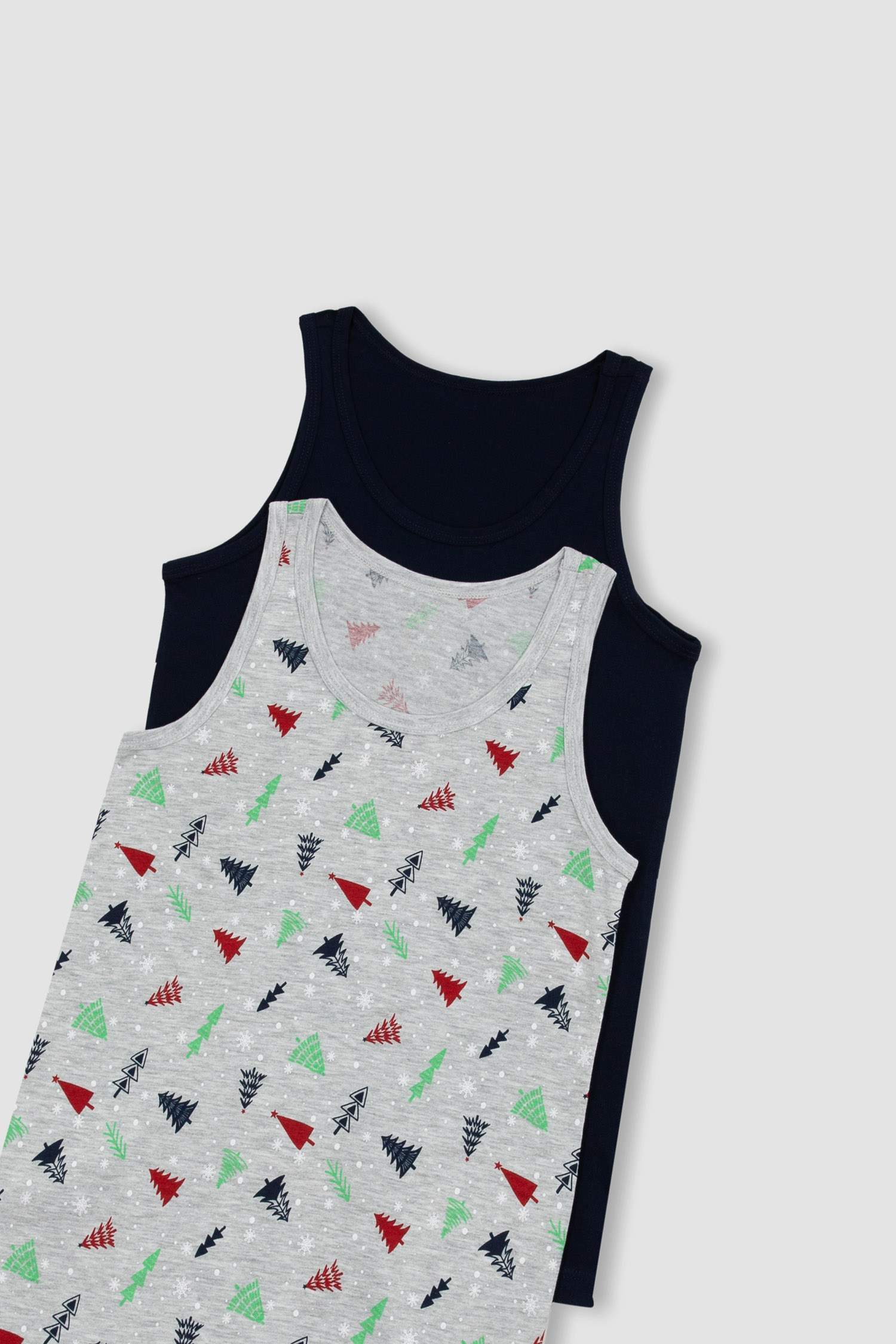 فانيلة ولادية بقصة عادية - قطعتين