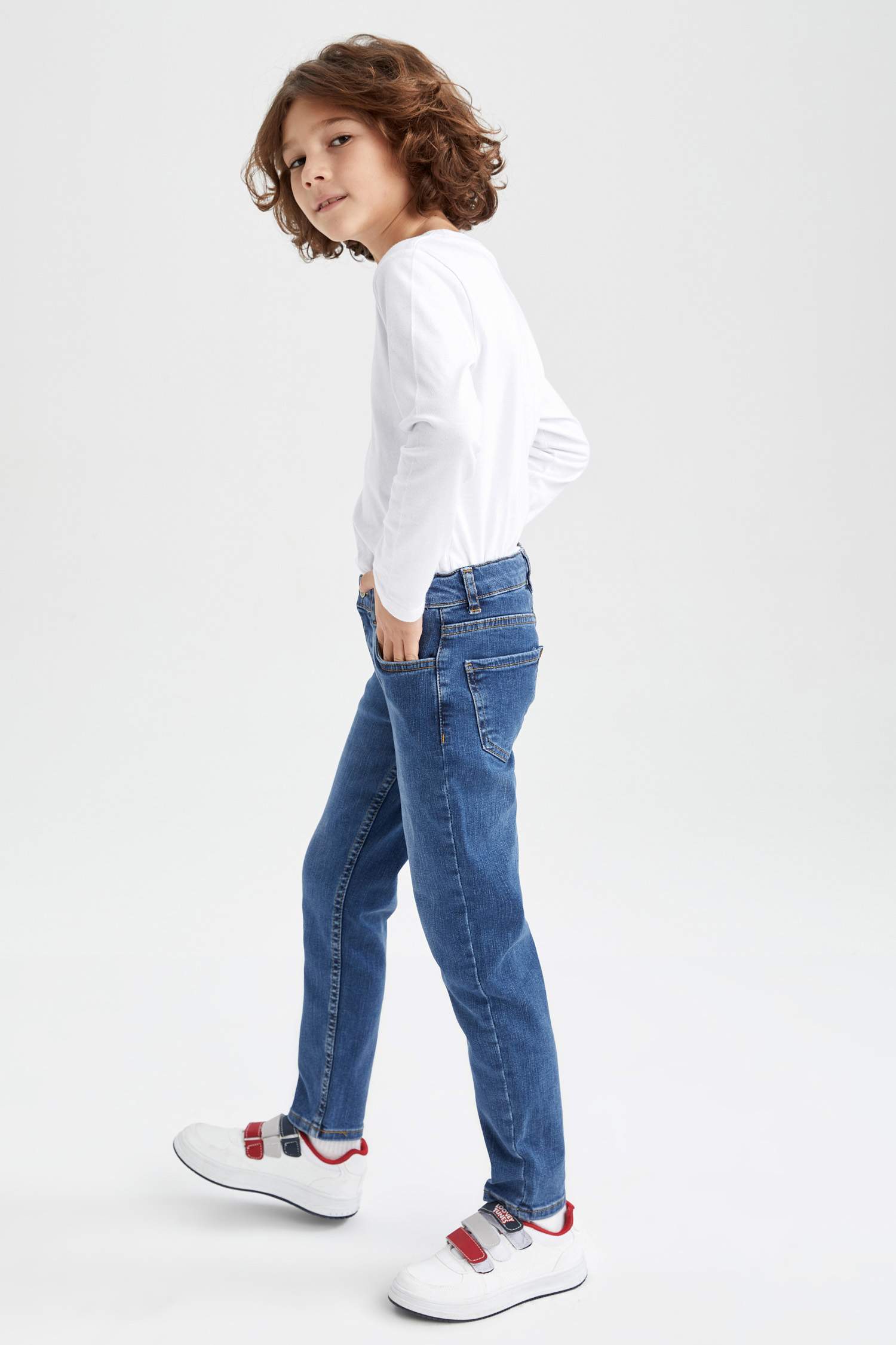 Брюки приталенного кроя adjustable waist для мальчиков