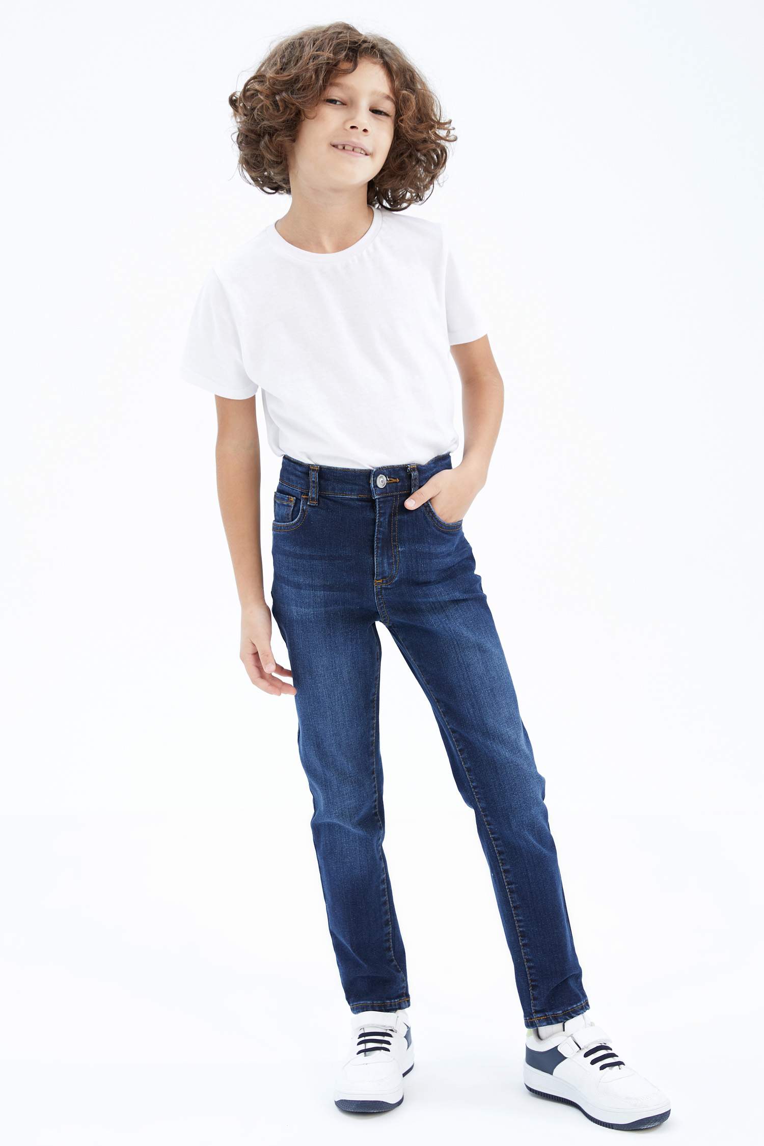 Брюки приталенного кроя adjustable waist для мальчиков