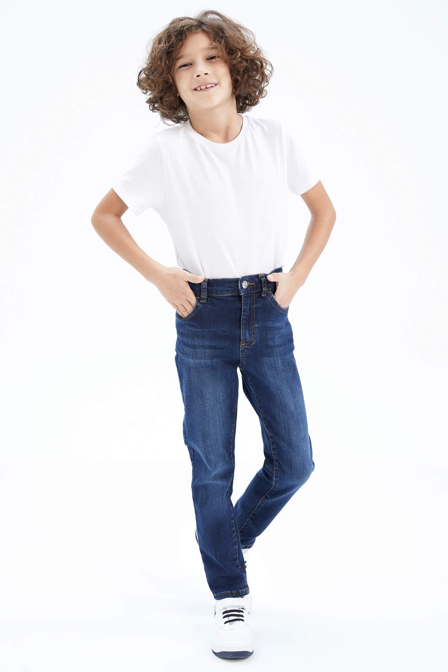 Брюки приталенного кроя adjustable waist для мальчиков