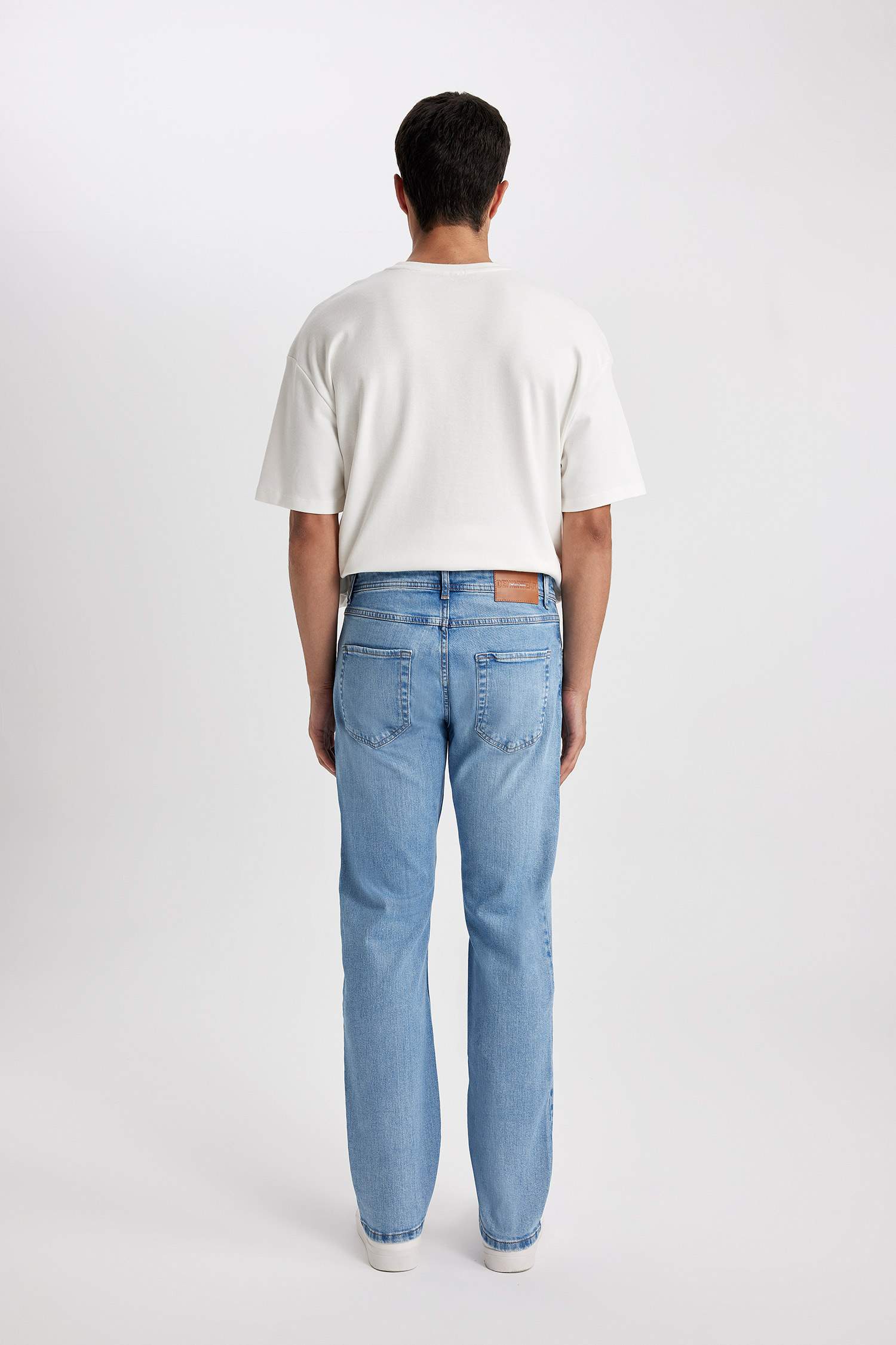 Defacto x Wiser Wash Sergio Regular Fit Waist Pipe Leg Jeans