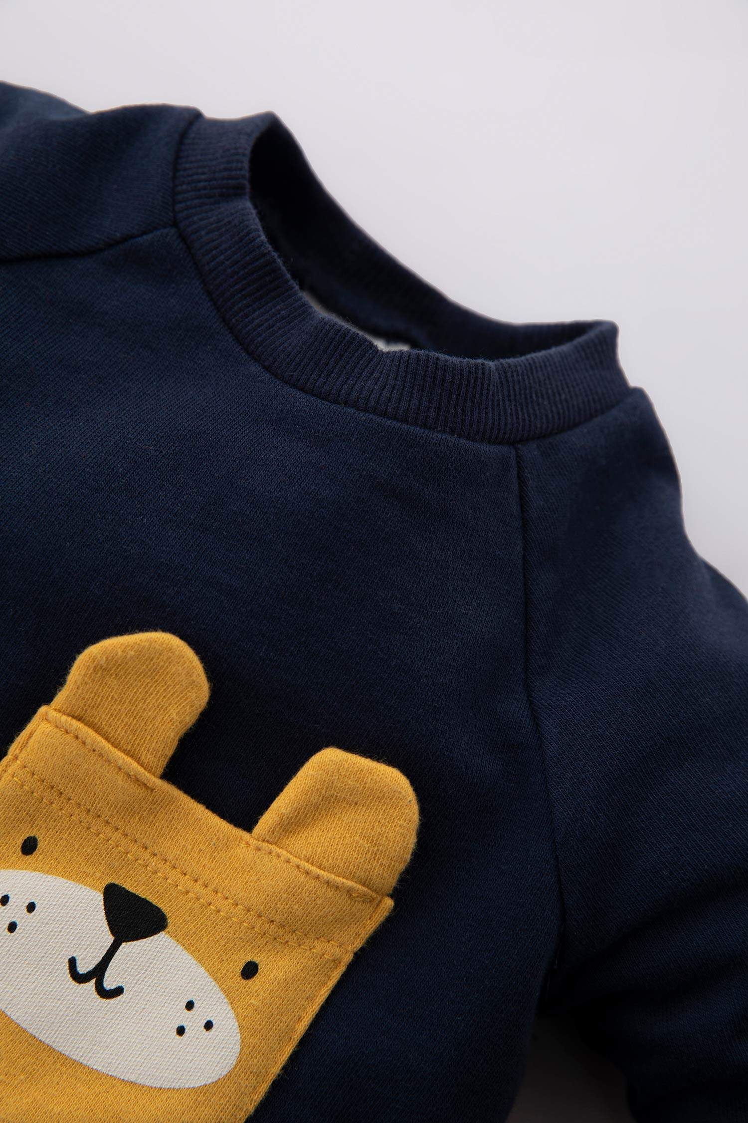 Erkek Bebek Yenidoğan Uzun Kollu Baskılı 2'li Takım