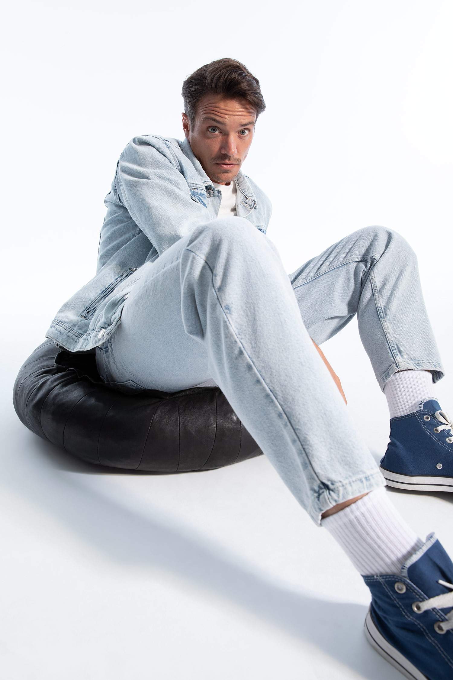 Blue Man Balloon Fit Jean Pants 2680953 | DeFacto