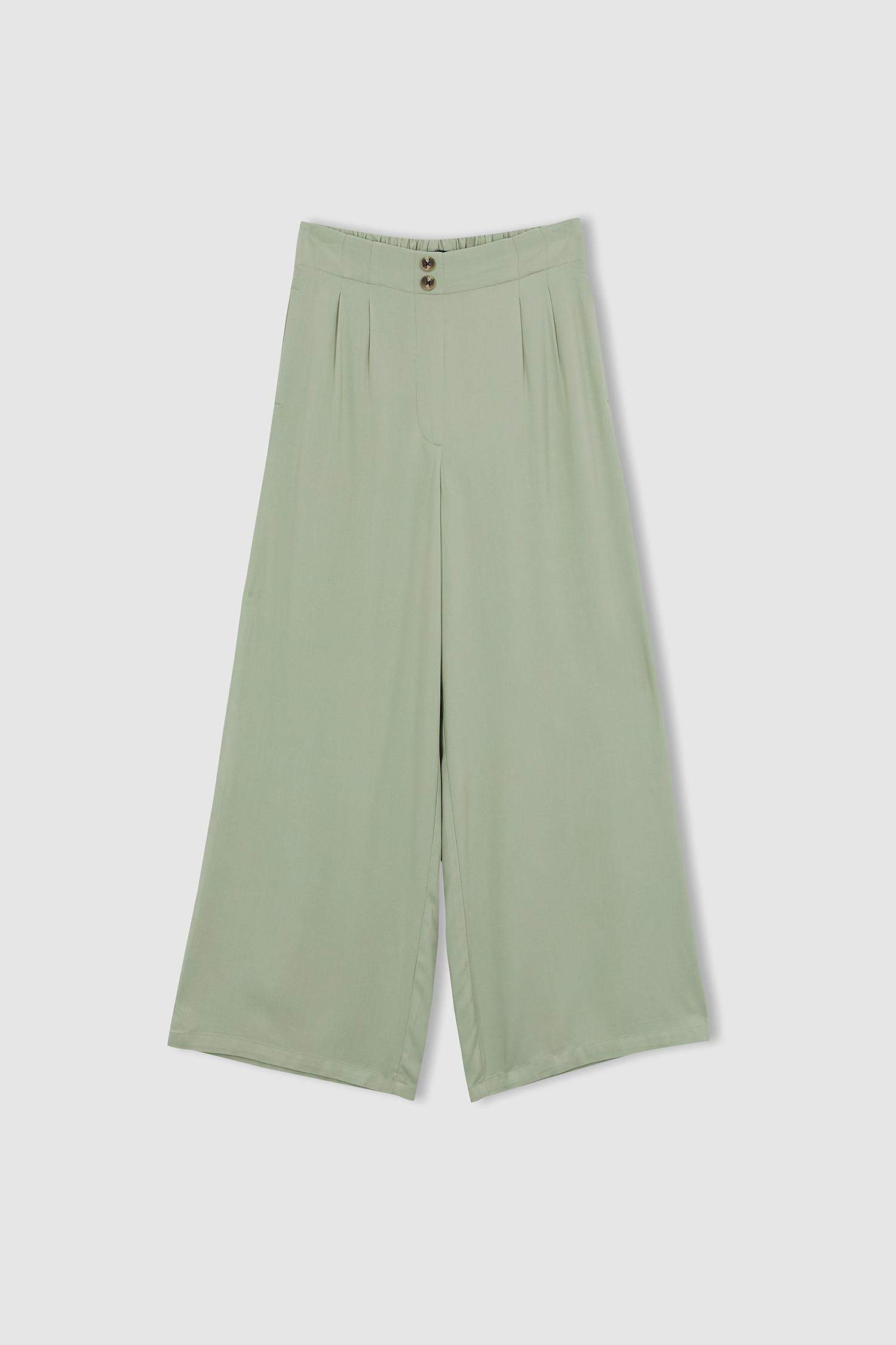 بنطلون وايد ليج