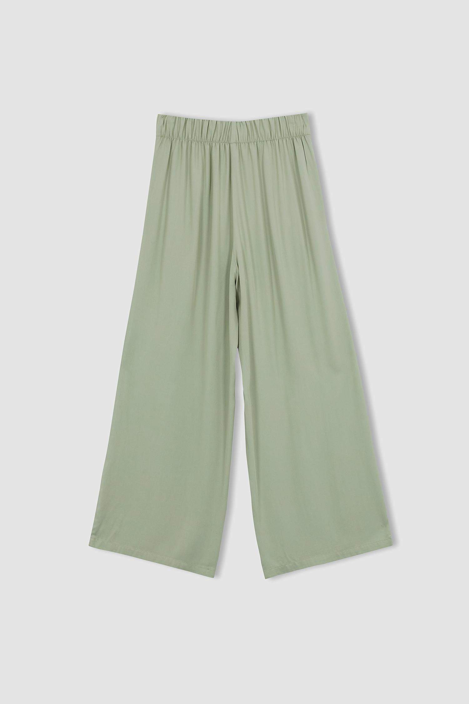 بنطلون وايد ليج