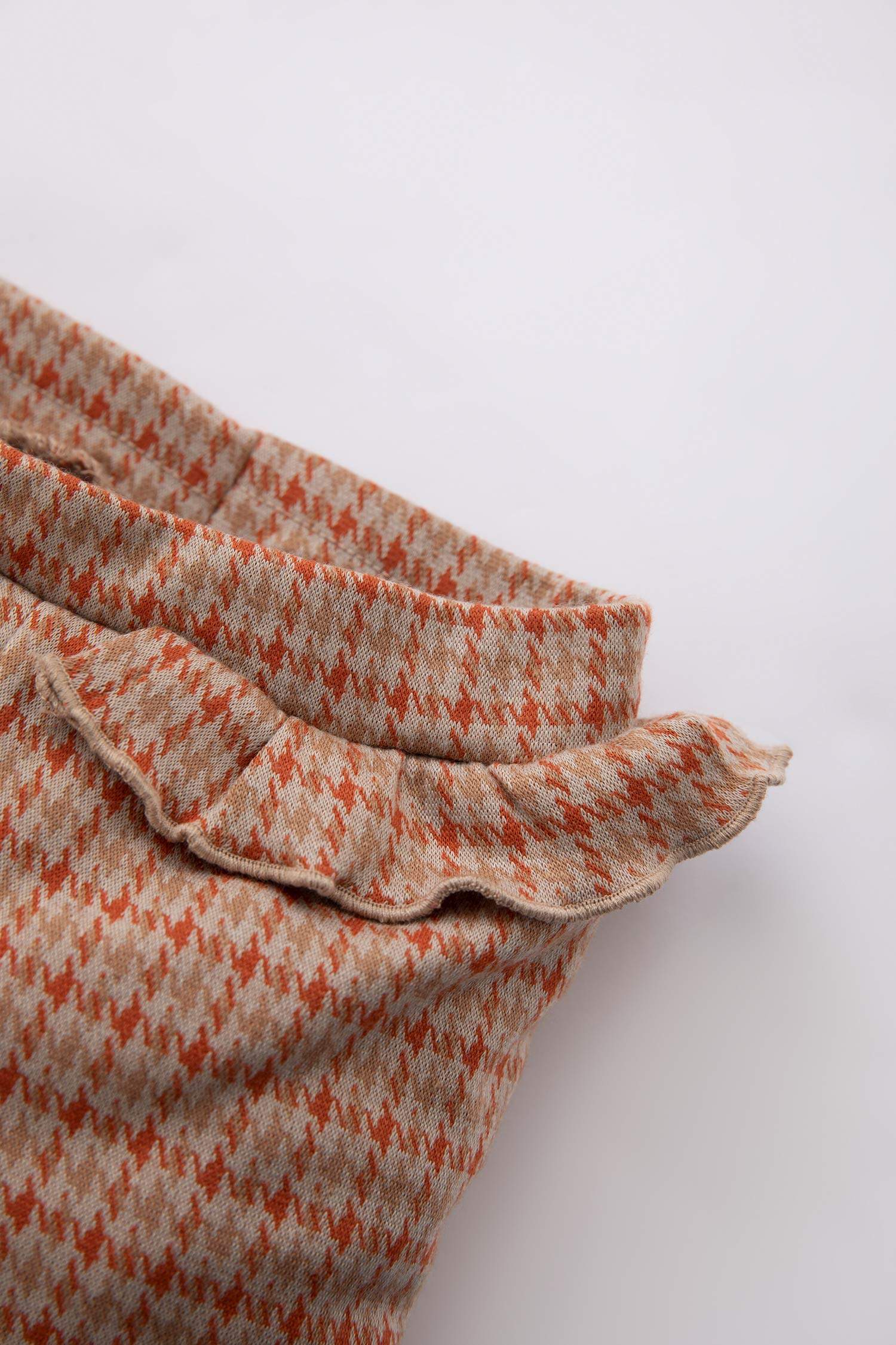 Turuncu Kız Bebek Kız Bebek Ekoseli Tayt 2681831 | DeFacto